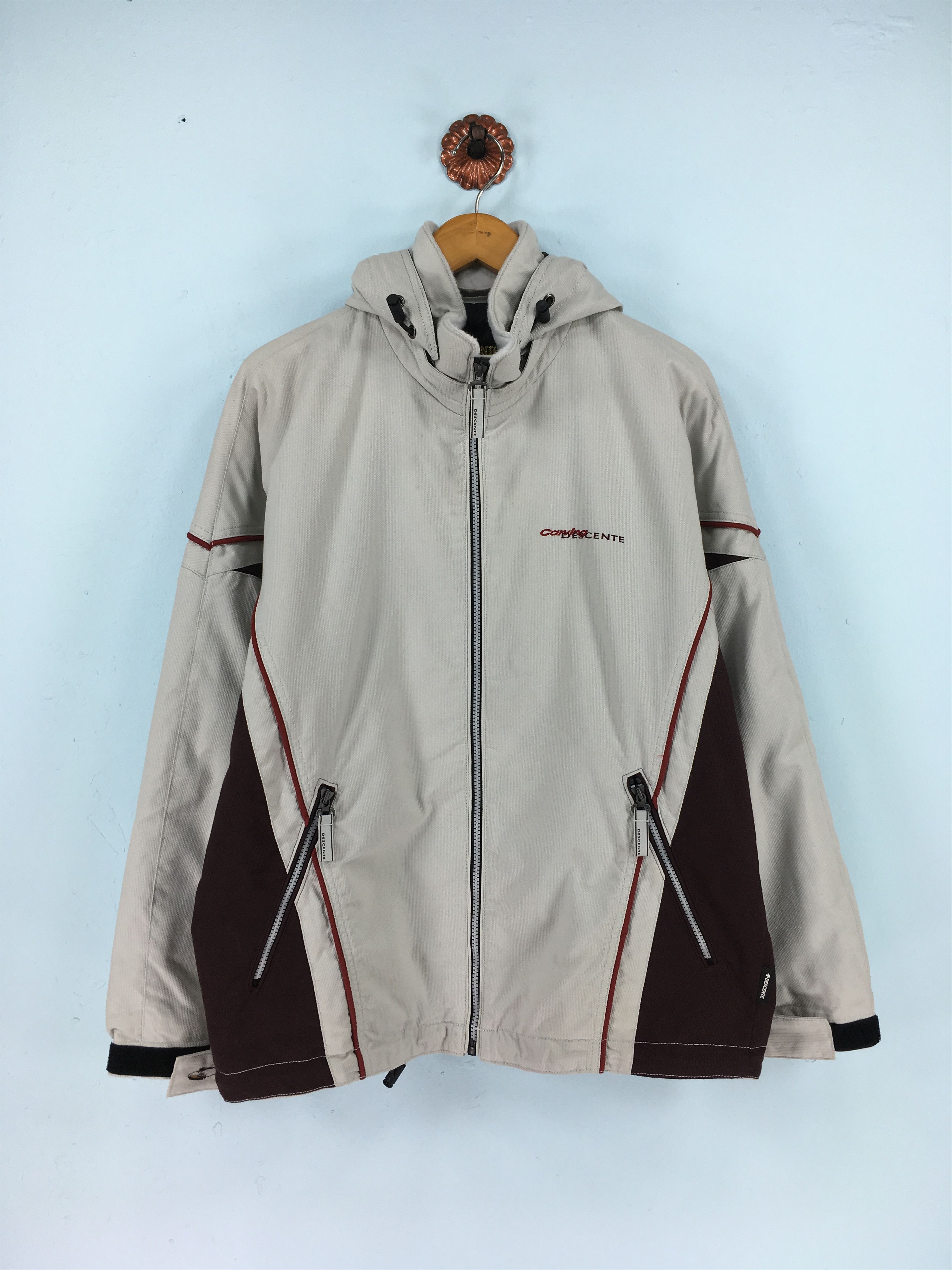 DESCENTE Ski Wear Jacket Unisex Vintage Size M