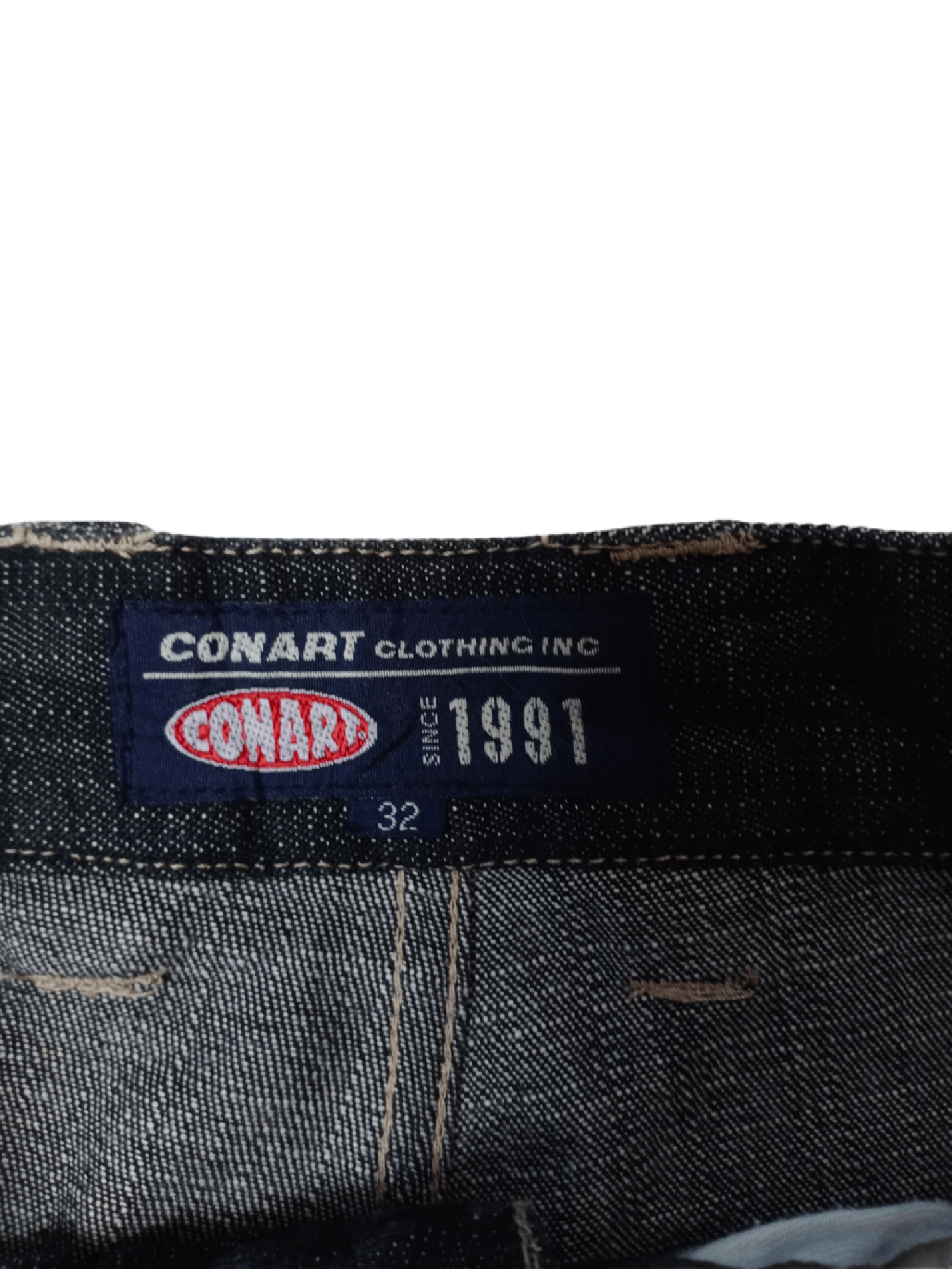 Japanese Brand Vintage ConArt Baggy Rapper Hiphop Denim Tactical CargoPant Size US 32 / EU 48 - 6 Thumbnail