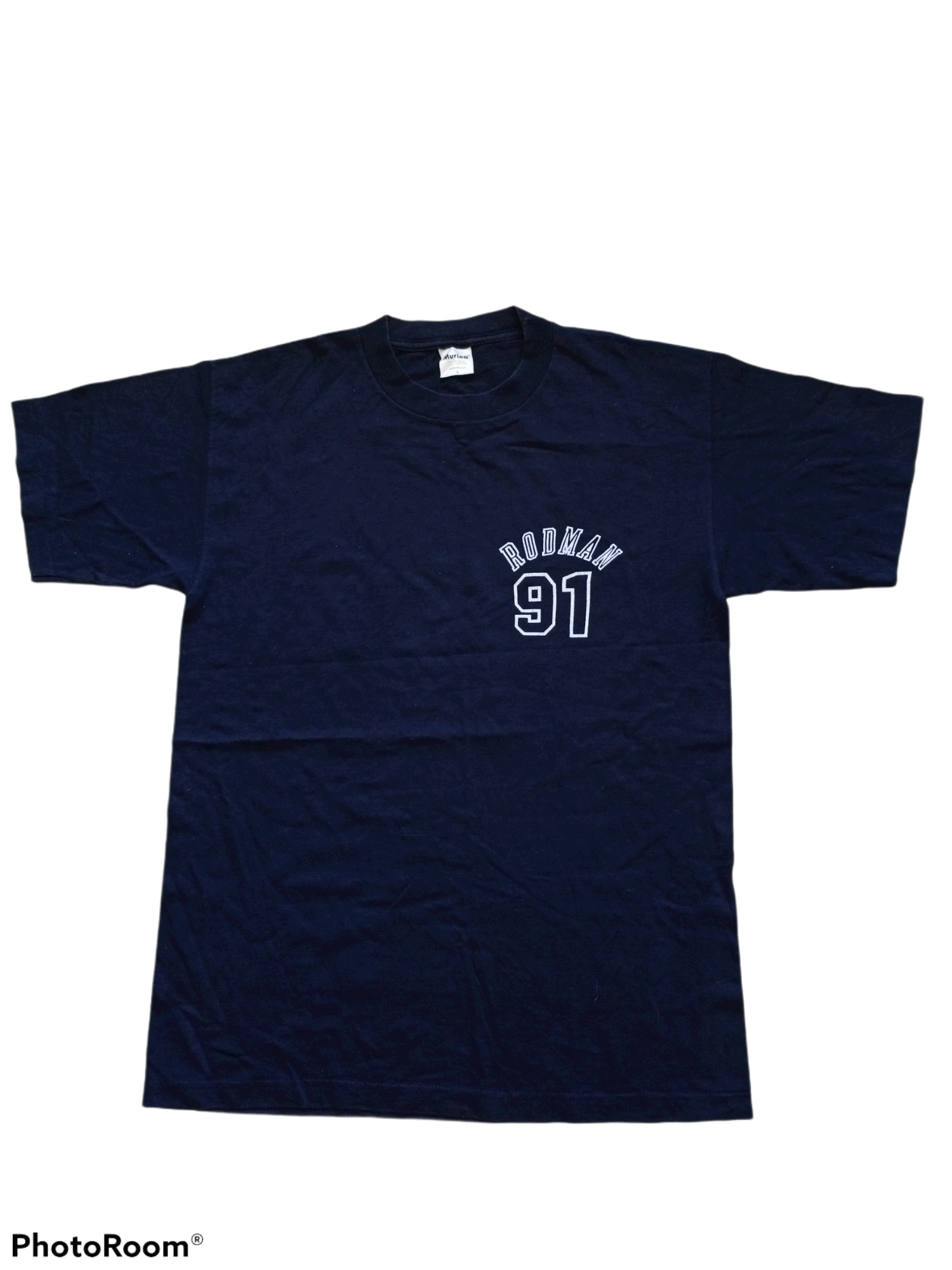 90s USA MURINA DENIS RODMAN L/S t-shirt