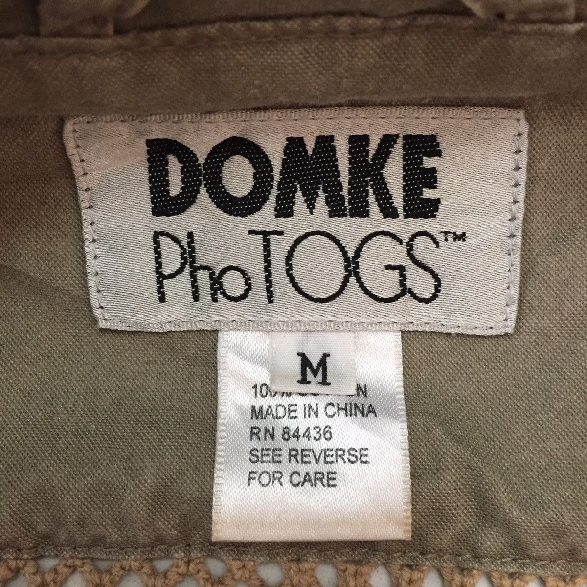 Japanese Brand Domke PhoTogs Multipockets Outdoor Photography Vest Size US M / EU 48-50 / 2 - 18 Thumbnail