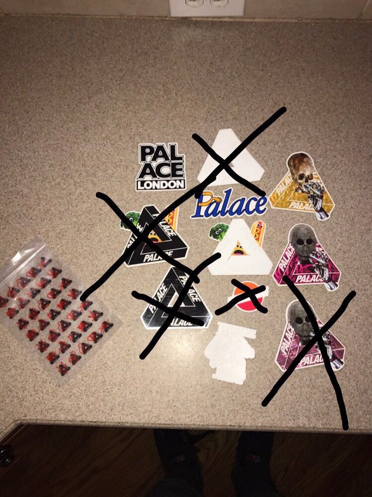 Palace Palace Sticker Pack | Grailed