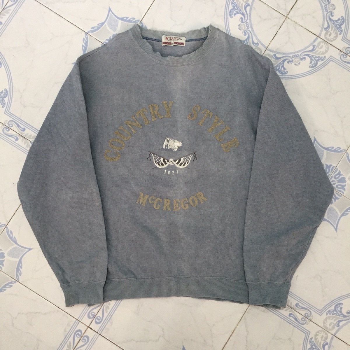 McGregor × Vintage Vintage McGregor Country Style Sweatshirt Made in Japan Size US L / EU 52-54 / 3 - 16 Thumbnail