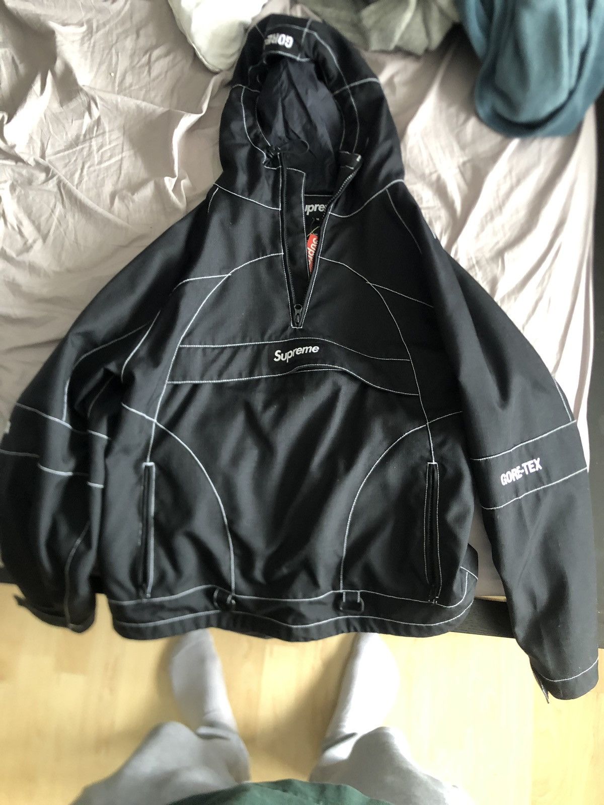 Supreme GORE-TEX Contrast Stitch Anorak - マウンテンパーカー