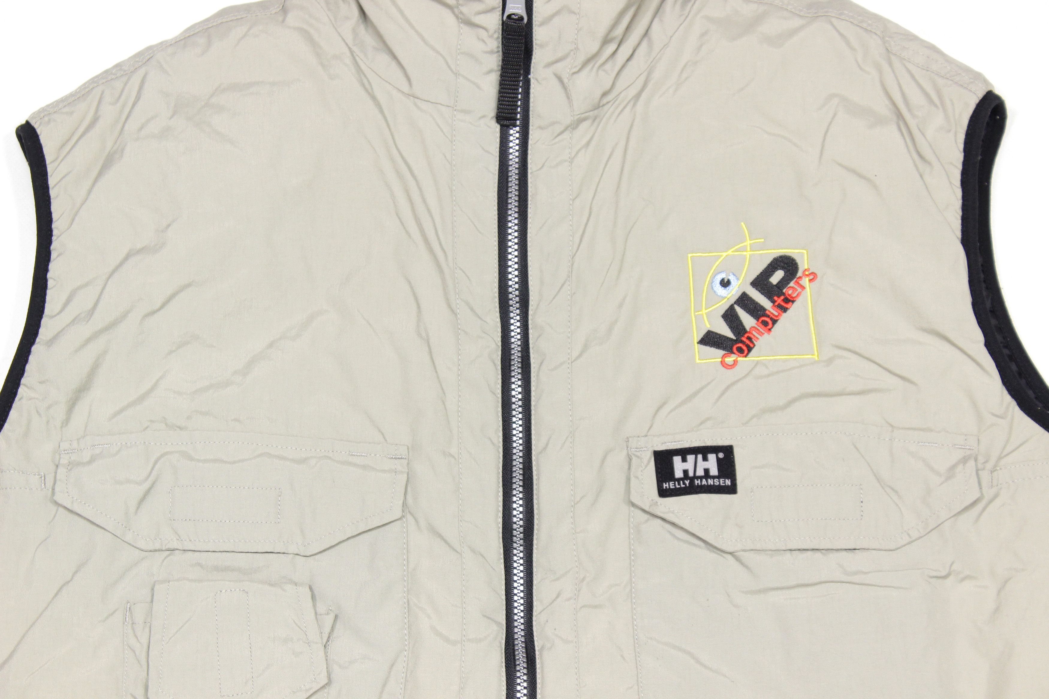 Helly Hansen Logo Pockets Vest Vintage Size US XXL / EU 58 / 5 - 3 Thumbnail