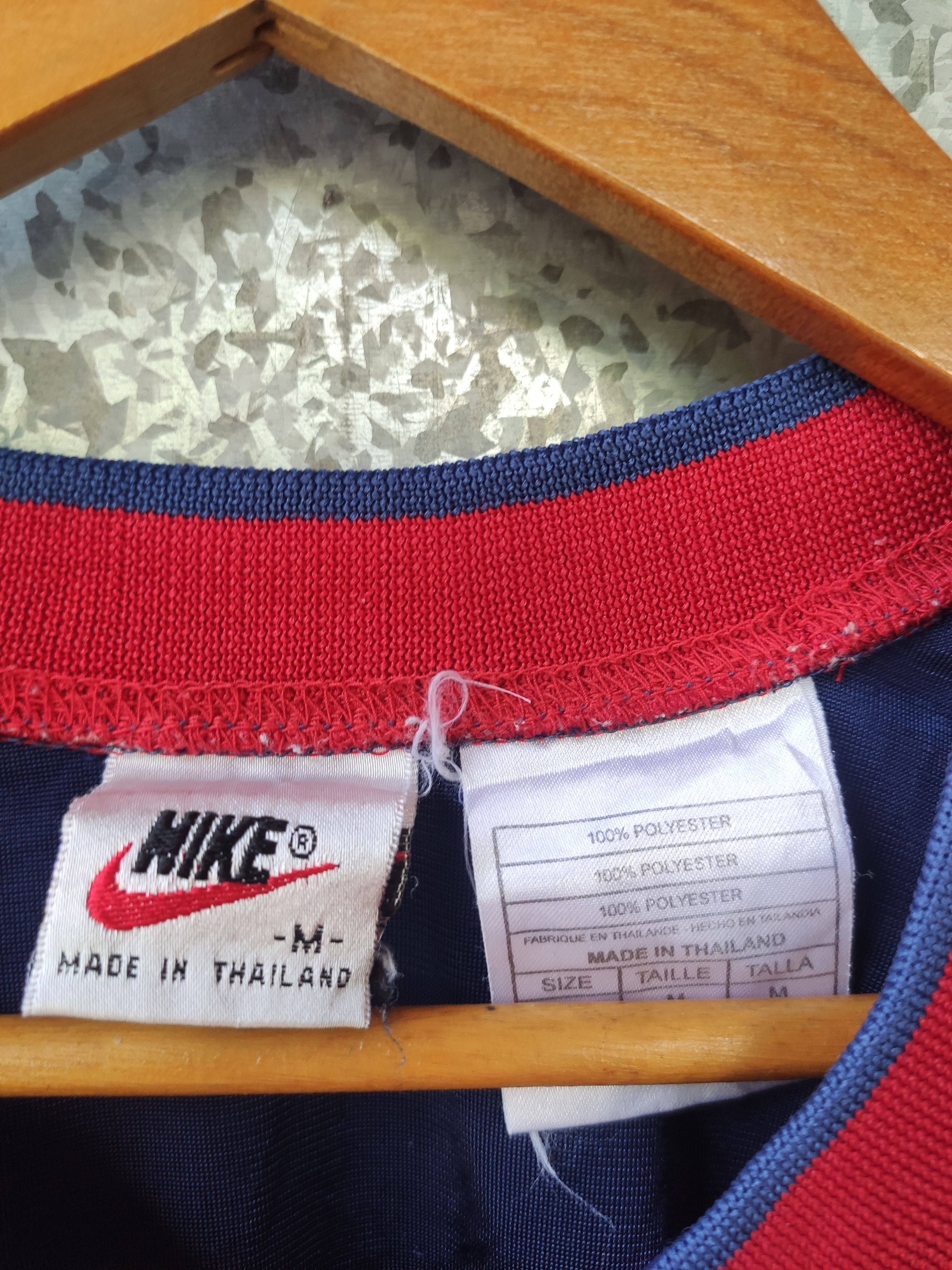 Nike 🔥 Vintage 90s Vintage Nike Jersey Basketball NBA Size US L / EU 52-54 / 3 - 7 Thumbnail