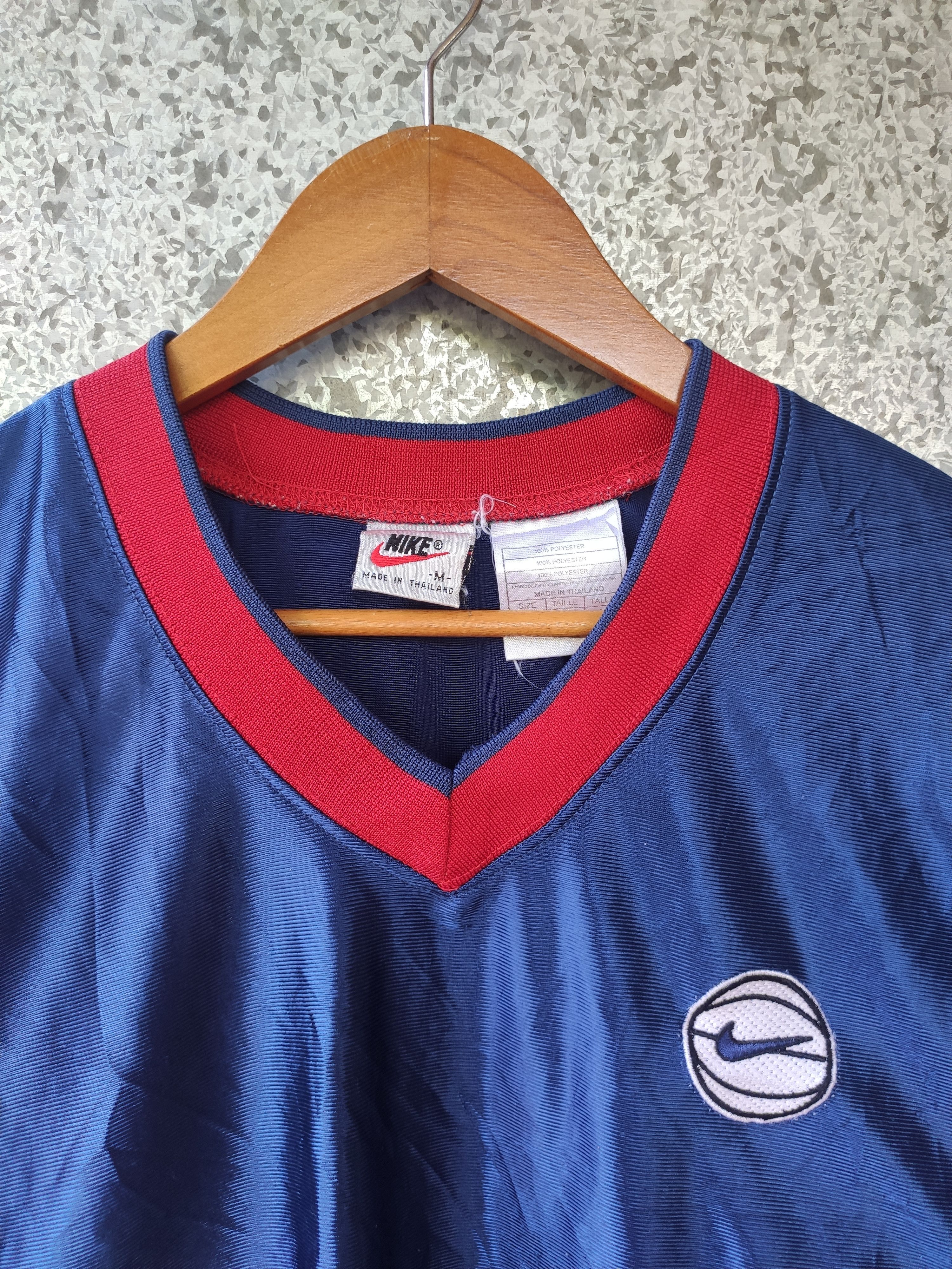 Nike 🔥 Vintage 90s Vintage Nike Jersey Basketball NBA Size US L / EU 52-54 / 3 - 4 Thumbnail