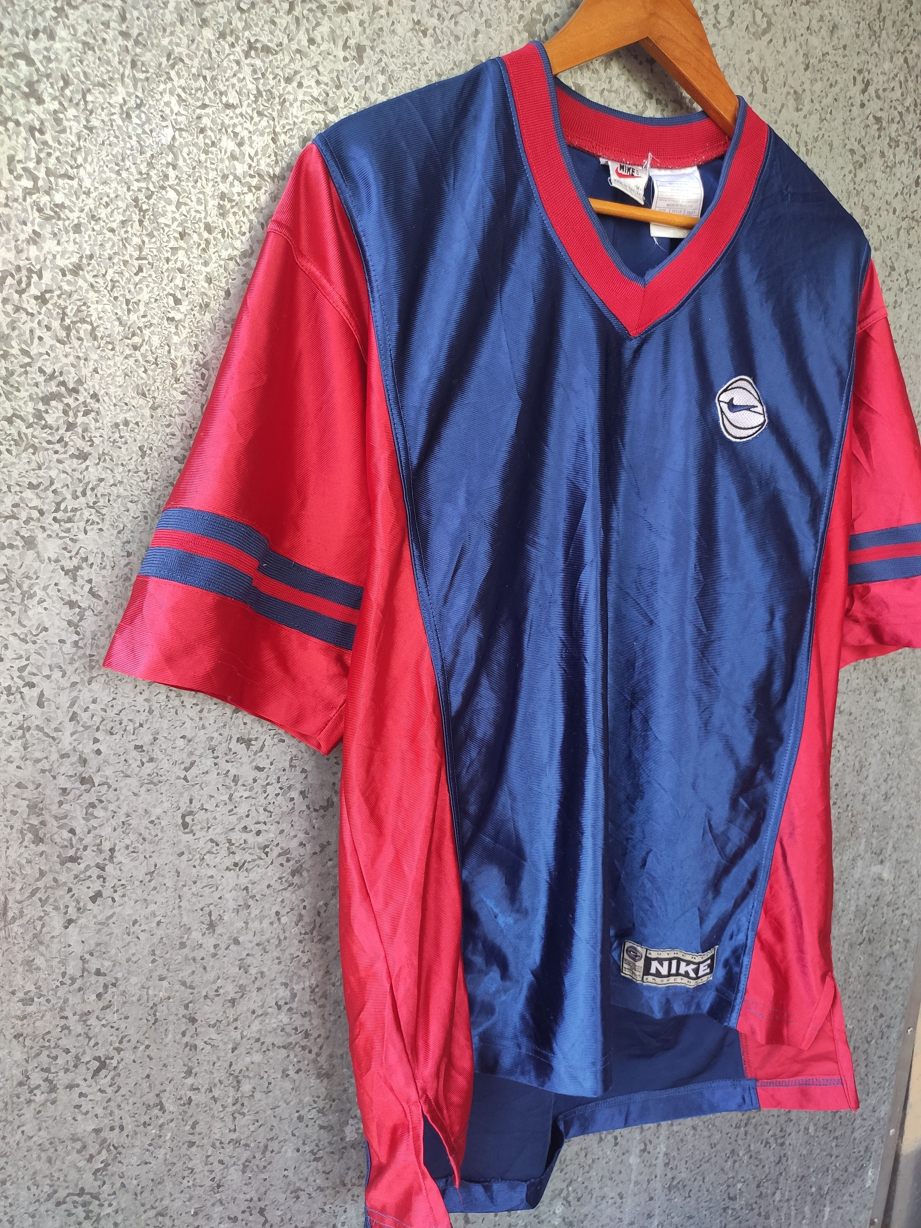 Nike 🔥 Vintage 90s Vintage Nike Jersey Basketball NBA Size US L / EU 52-54 / 3 - 5 Thumbnail