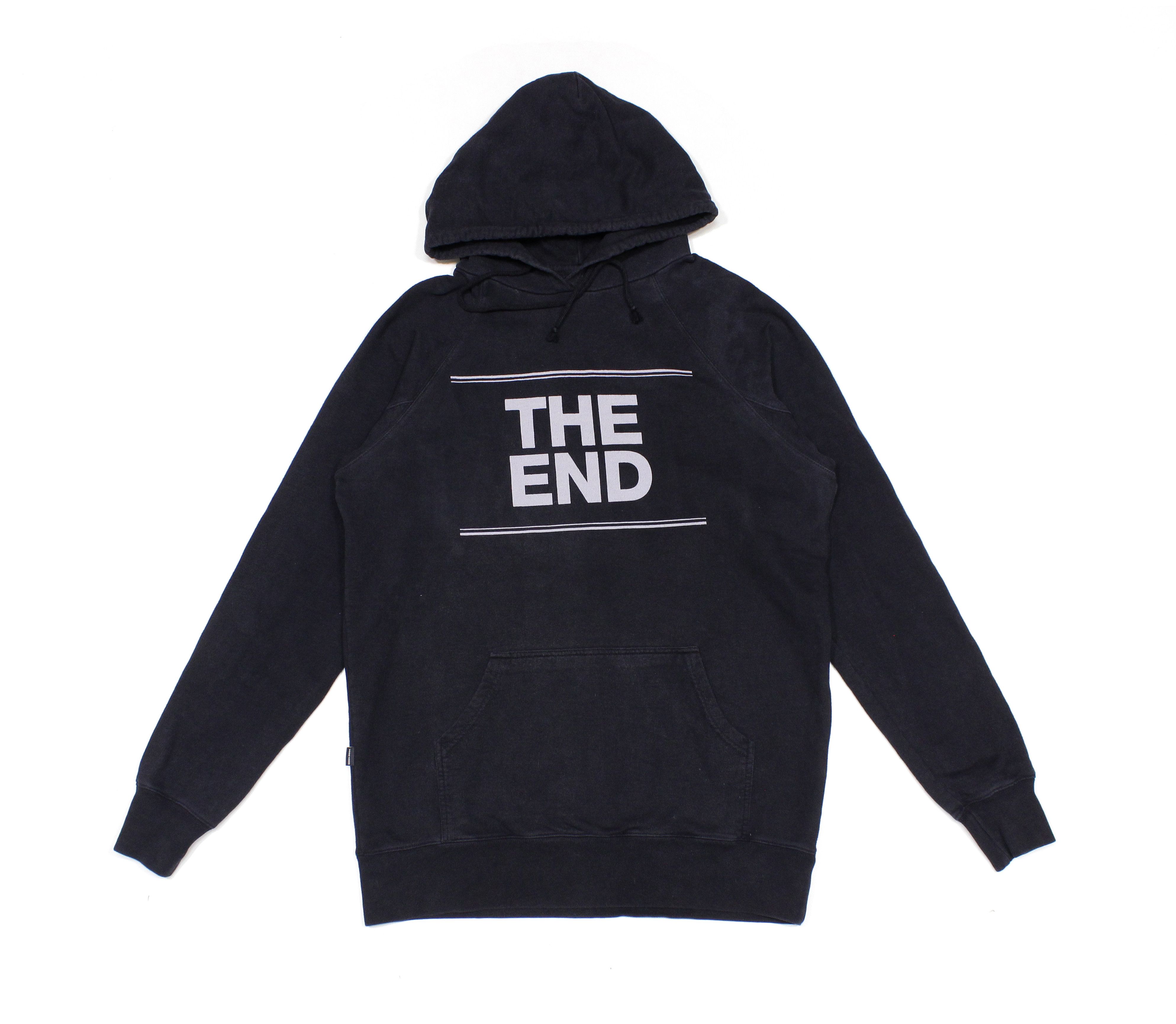 Wood Wood The End Big Logo Washed Hoodie Size US M / EU 48-50 / 2 - 1 Thumbnail