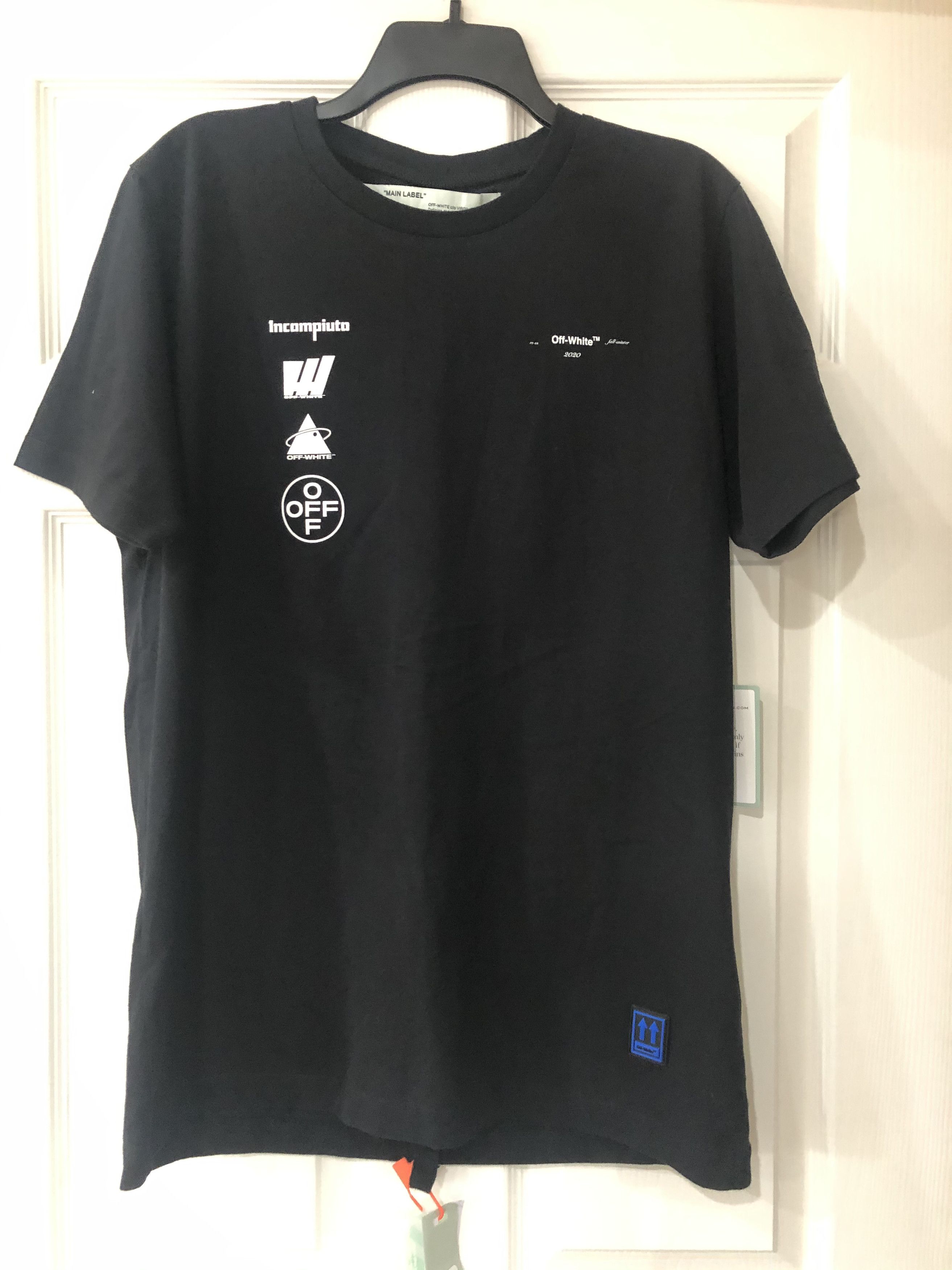 Off white deals incompiuto tee