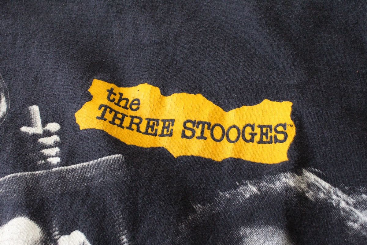 Vintage 1991 Three Stooges All-over Print Tee Size US L / EU 52-54 / 3 - 4 Thumbnail