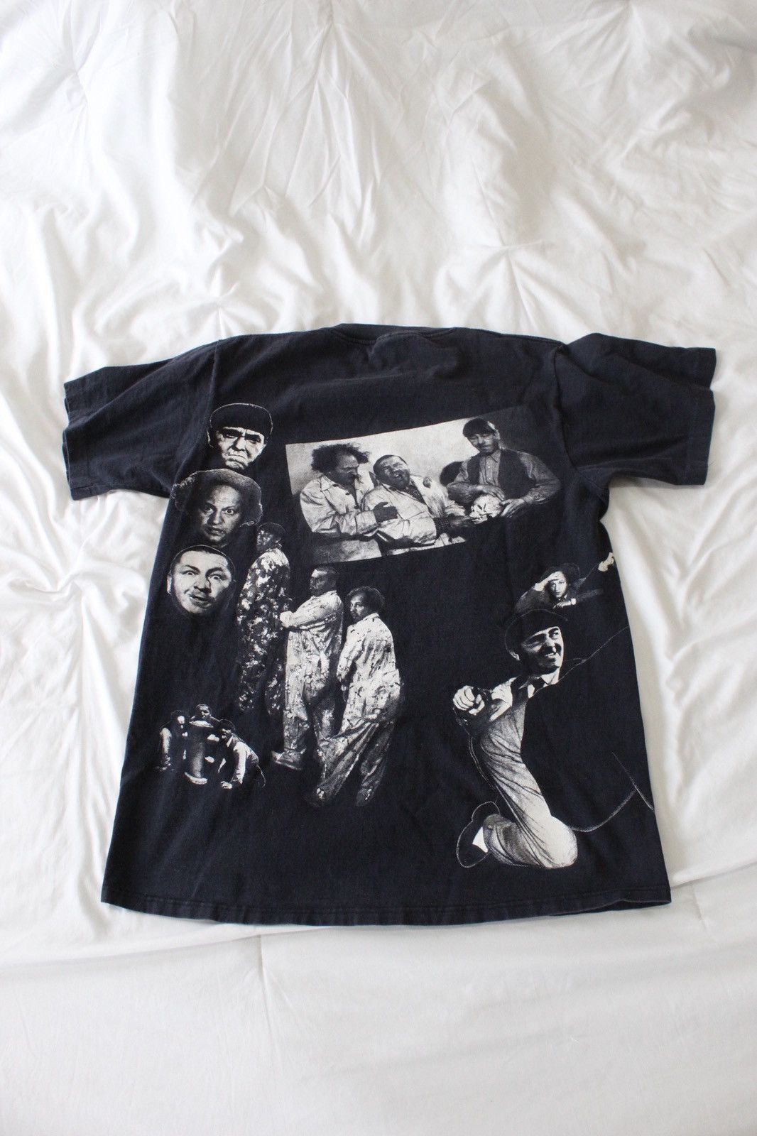 Vintage 1991 Three Stooges All-over Print Tee Size US L / EU 52-54 / 3 - 6 Thumbnail