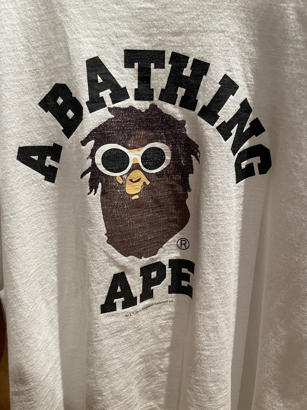 BAPE College L/S Tee Black