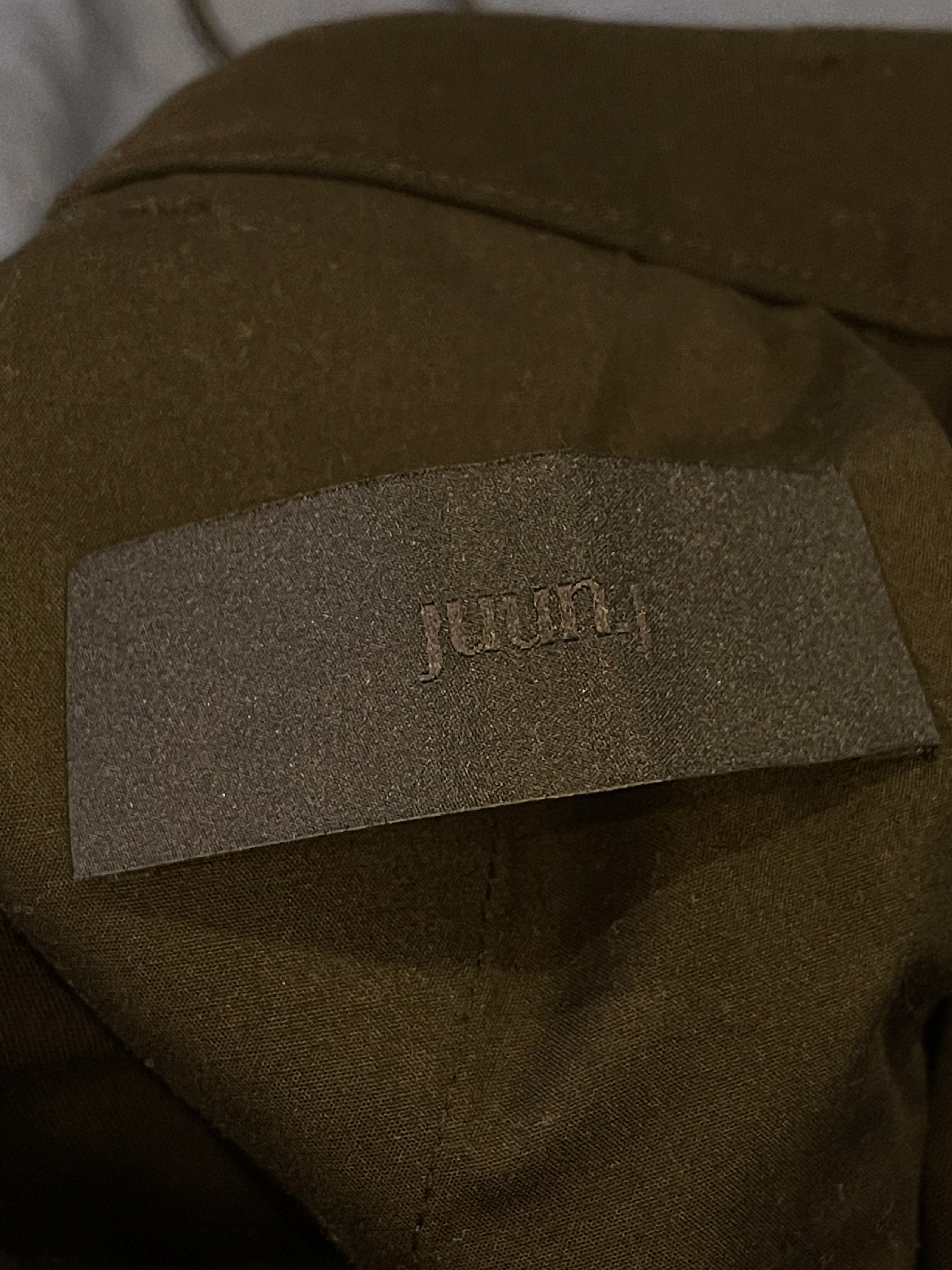 Juun.J Juun.J Black Drawstring Cargo Trousers Size US 28 / EU 44 - 5 Thumbnail