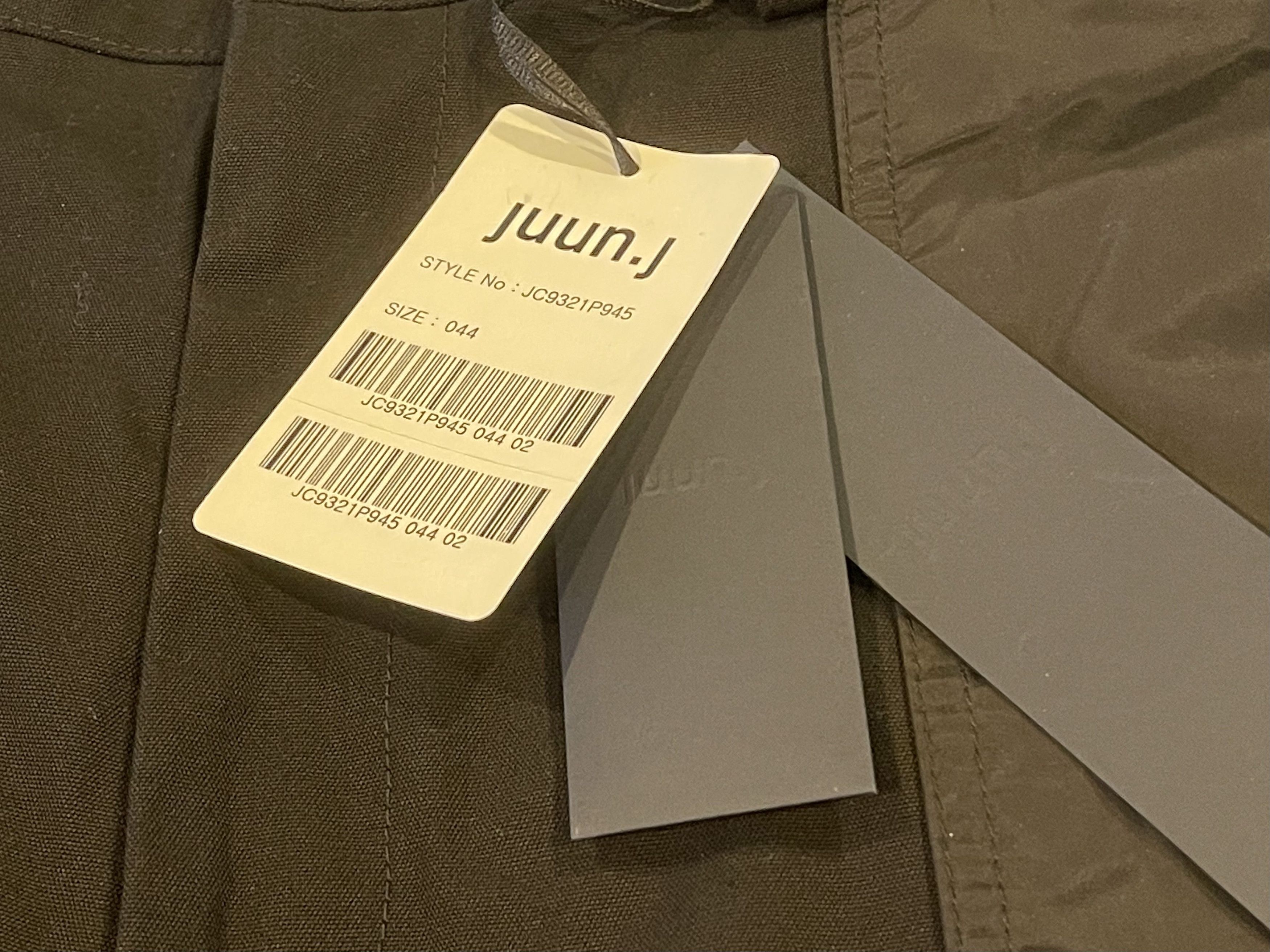 Juun.J Juun.J Black Drawstring Cargo Trousers Size US 28 / EU 44 - 4 Thumbnail