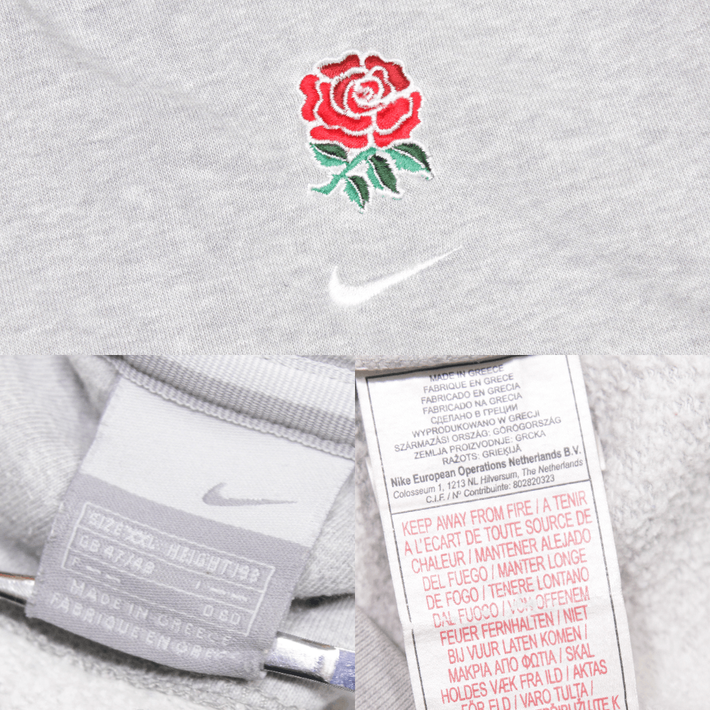 Nike Swoosh "Three Lions" Hoodie Vintage Size US XXL / EU 58 / 5 - 11 Thumbnail