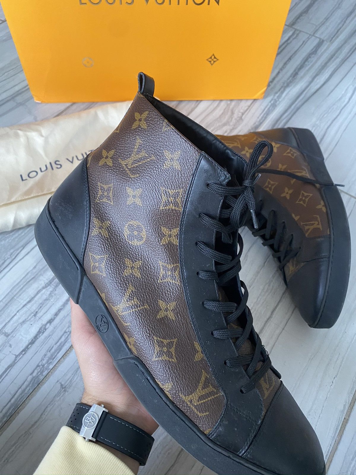 louis vuitton match up sneaker boot