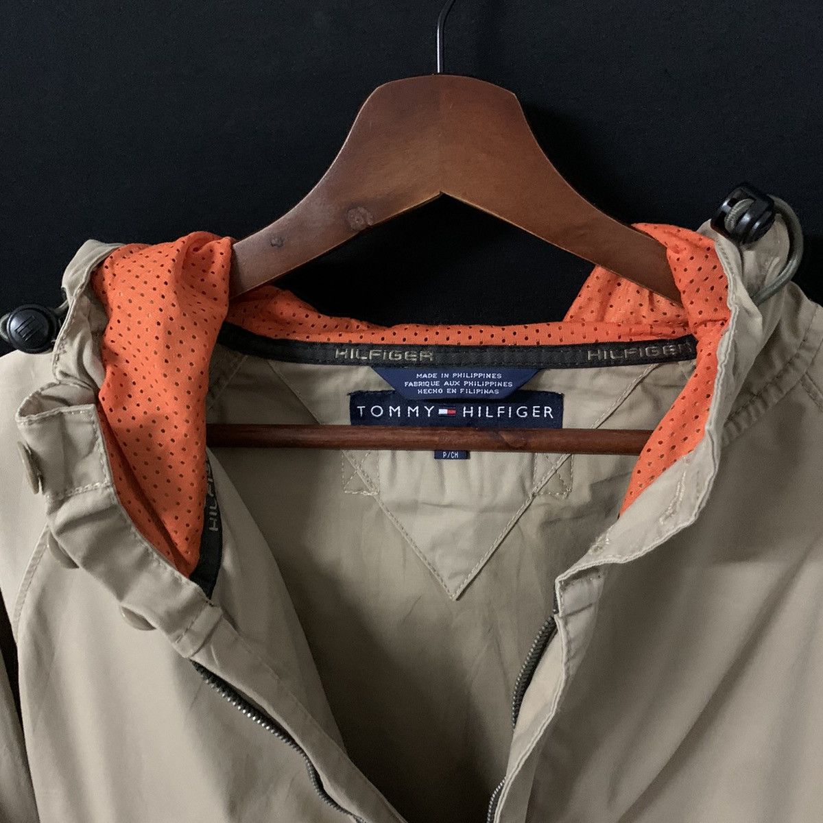 Tommy Hilfiger × Vintage Vintage TH Tommy Hilfinger Quarter Zip Windbreaker Jacket Size US L / EU 52-54 / 3 - 10 Thumbnail