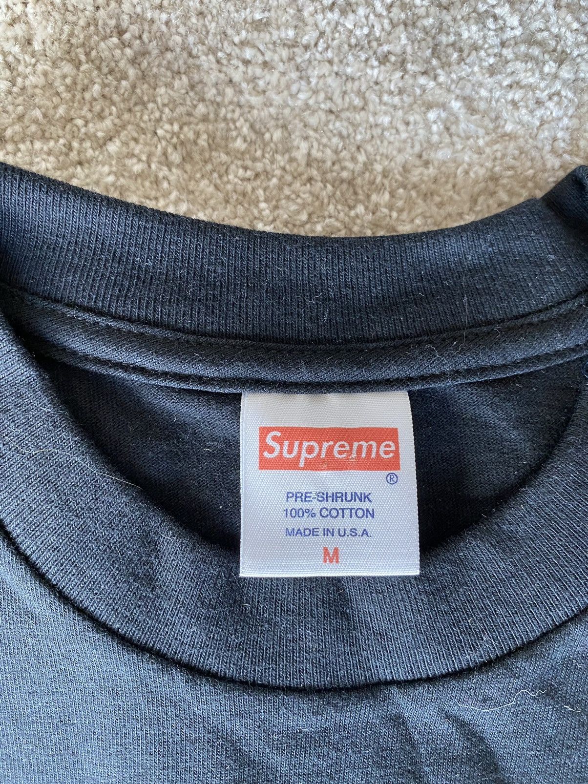 Supreme シュプリーム AMERICA'S MOST WANTED XL Supreme America's Most Wanted T-Shirt Black size Small | eBay