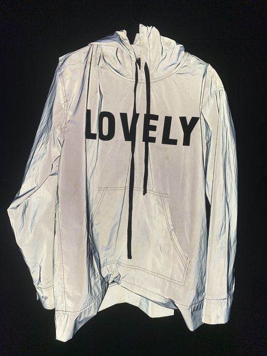 Lovely on sale reflective hoodie