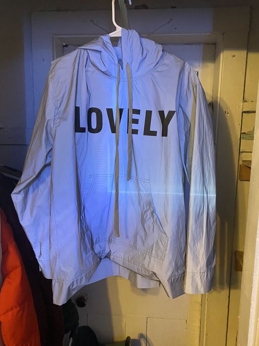 Lovely reflective online hoodie