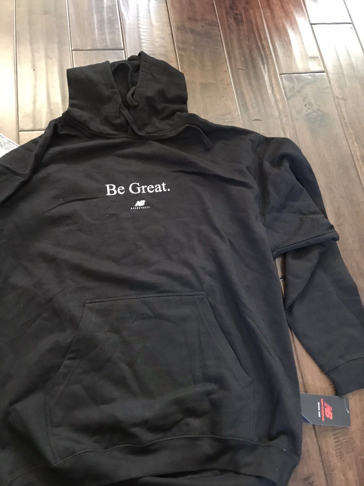 New Balance new balance kawhi leonard be great hoodie xl Grailed