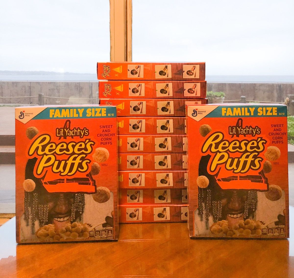 Lil Yachty Limited Edition Lil Yachty Reeses Puffs Cereal Boxes! 