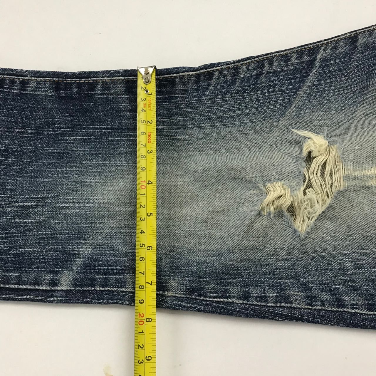 Edwin 🔥 Vintage Edwin Distressed Denim Jeans Made in Japan Size US 34 / EU 50 - 12 Thumbnail