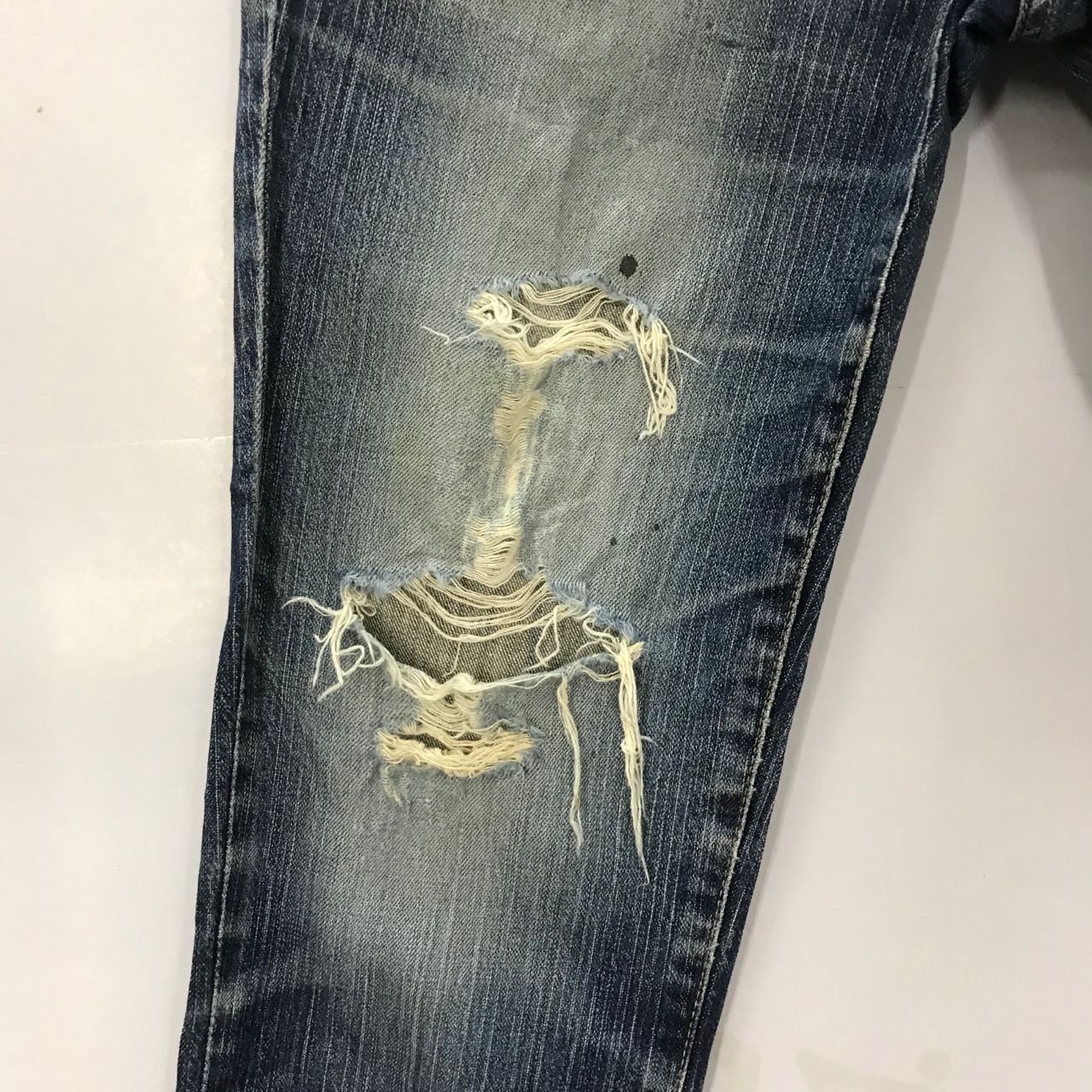 Edwin 🔥 Vintage Edwin Distressed Denim Jeans Made in Japan Size US 34 / EU 50 - 5 Thumbnail