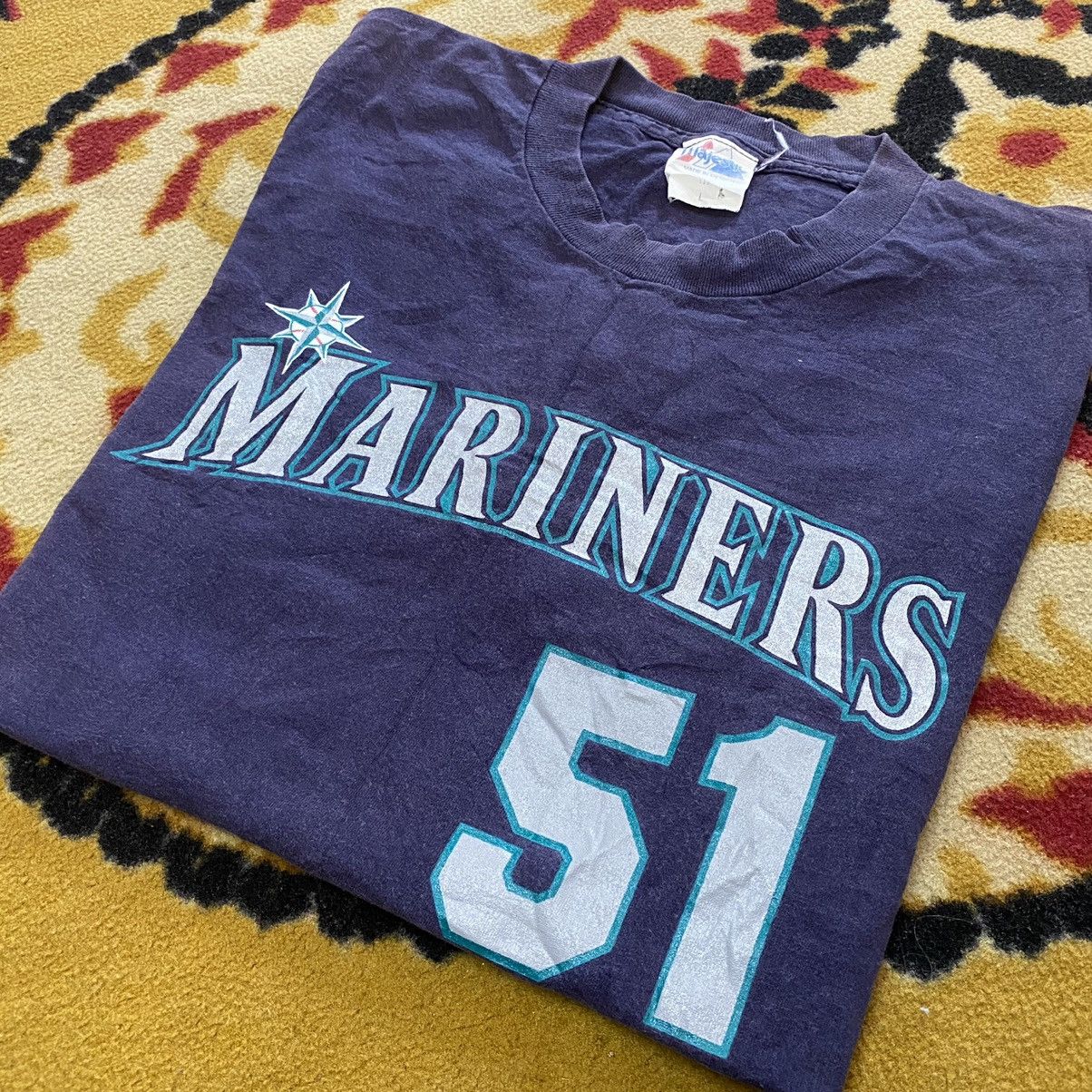 Vintage !SALE 55 SHIP! Vintage Seattle Mariners Ichiro Mlb Tshirt