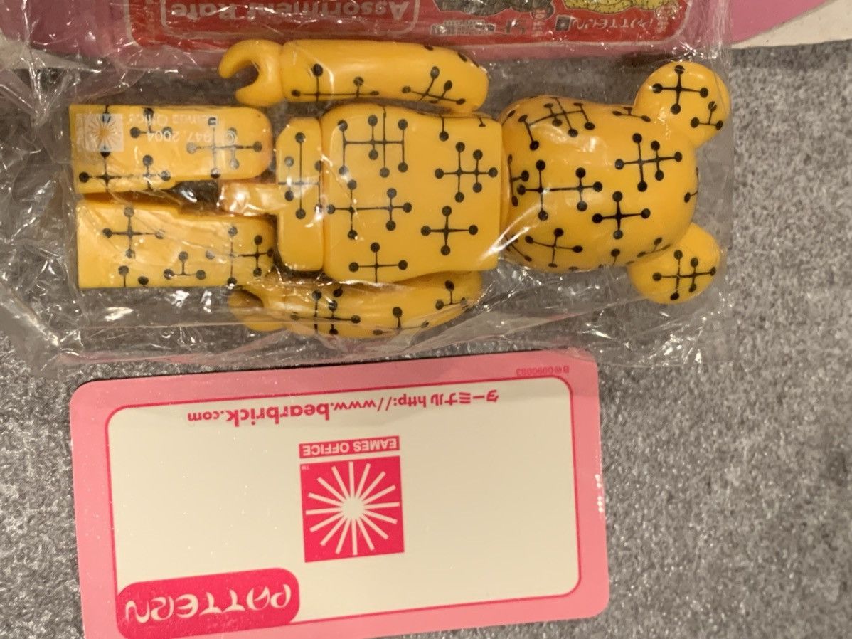 Medicom Toy Medicom 100% Be@rbrick S9 Pattern EAMES Size ONE SIZE - 4 Thumbnail