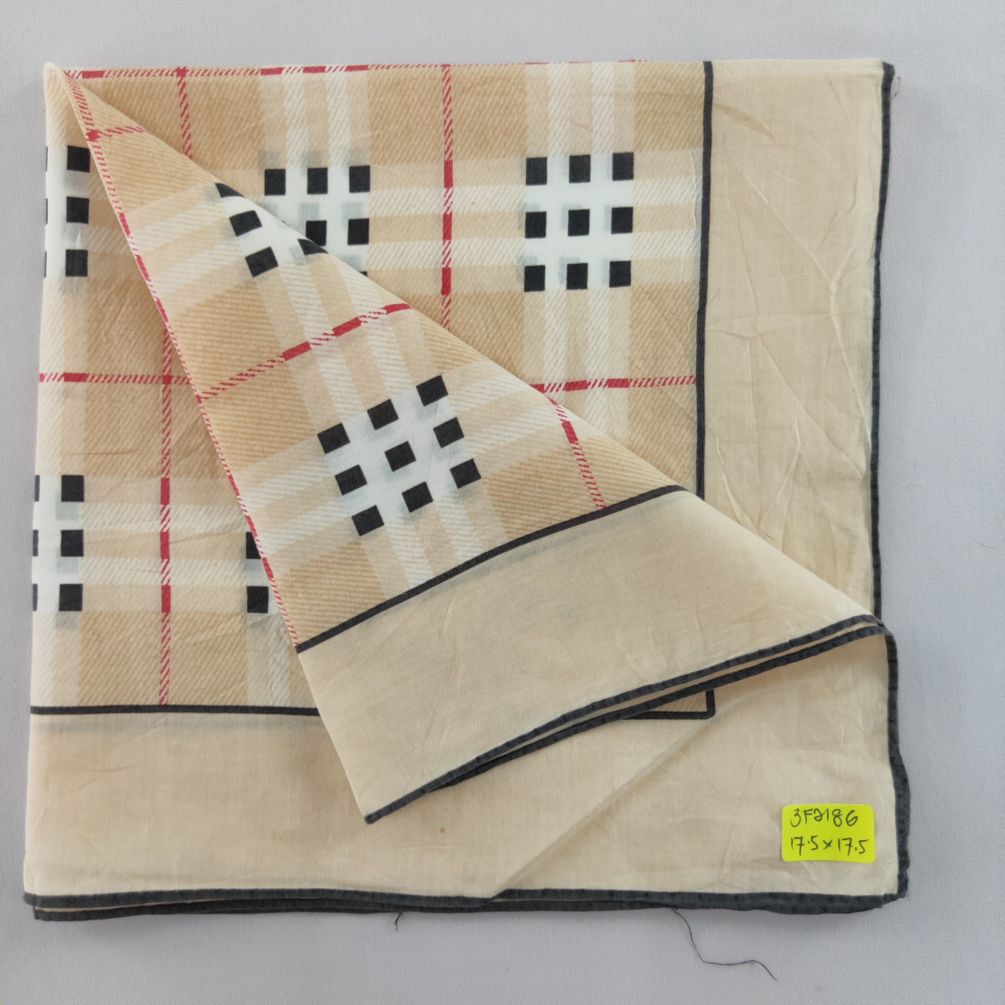 Burberry × Vintage Burberry Handkerchief neckerchief bandana - 3F2186 Size ONE SIZE - 2 Thumbnail
