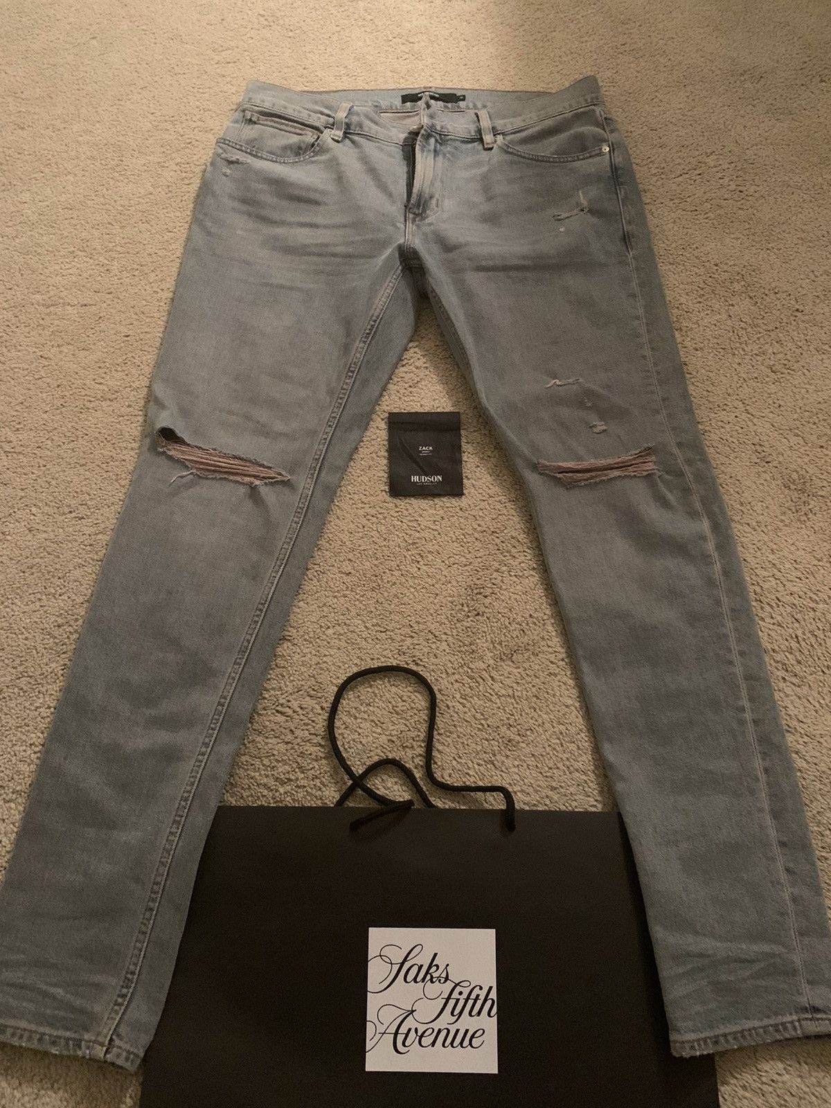 Hudson Hudson Los Angeles Skinny Jeans Sz 32 100 authentic Grailed