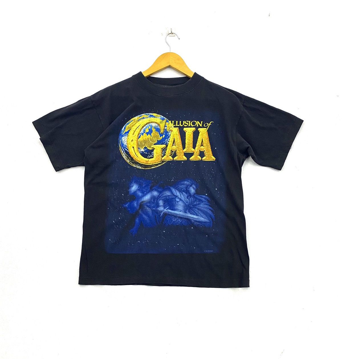 Japanese Brand vintage 1994 ILLUSION OF GAIA video games rare nice t-shirts Size US L / EU 52-54 / 3 - 1 Thumbnail