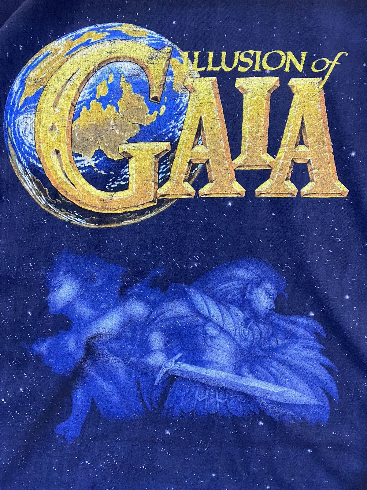 Japanese Brand vintage 1994 ILLUSION OF GAIA video games rare nice t-shirts Size US L / EU 52-54 / 3 - 3 Thumbnail