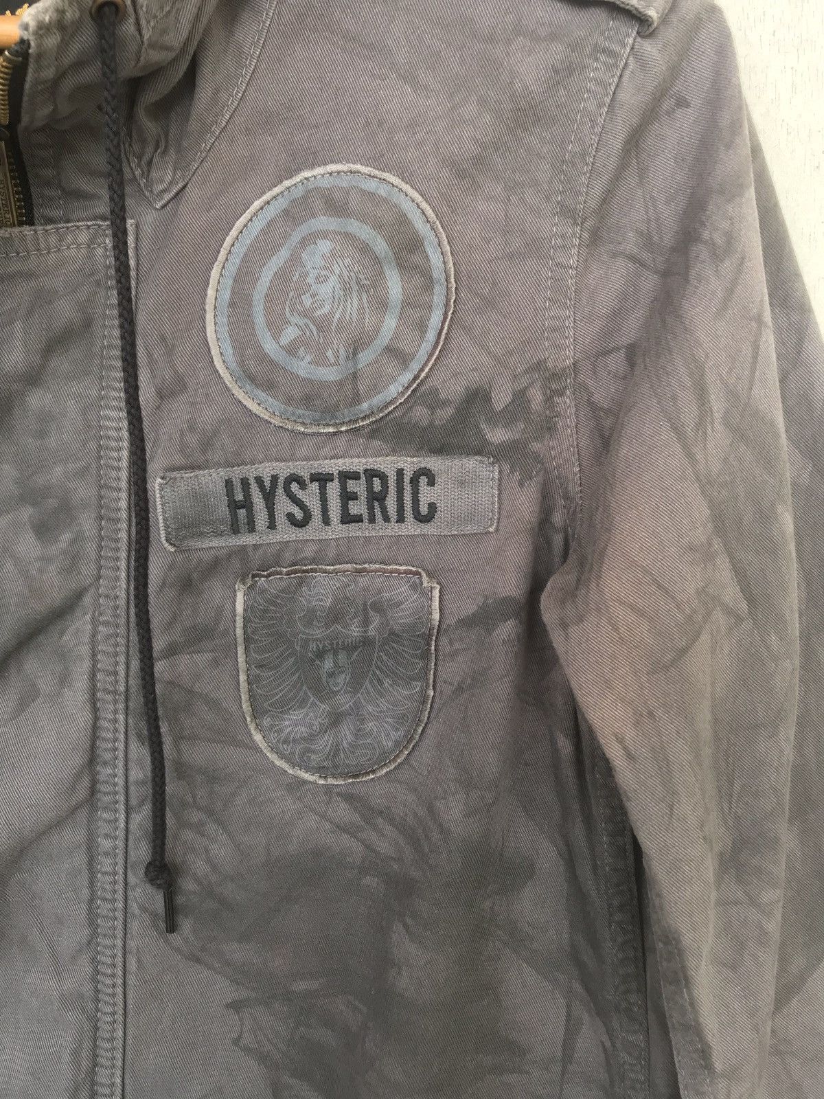Hysteric Glamour HG For Rebel Parka Fishtail Hoodie Distress Army Desing Size US M / EU 48-50 / 2 - 3 Thumbnail