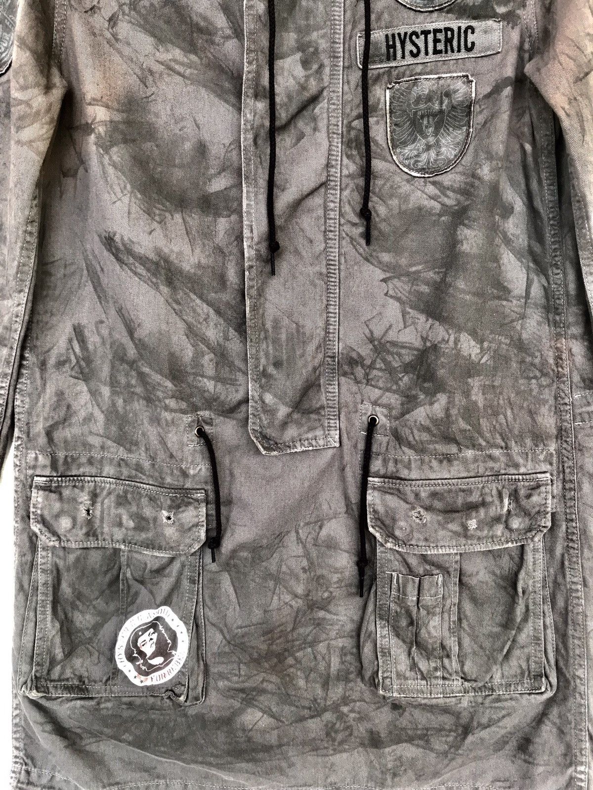 Hysteric Glamour HG For Rebel Parka Fishtail Hoodie Distress Army Desing Size US M / EU 48-50 / 2 - 4 Thumbnail
