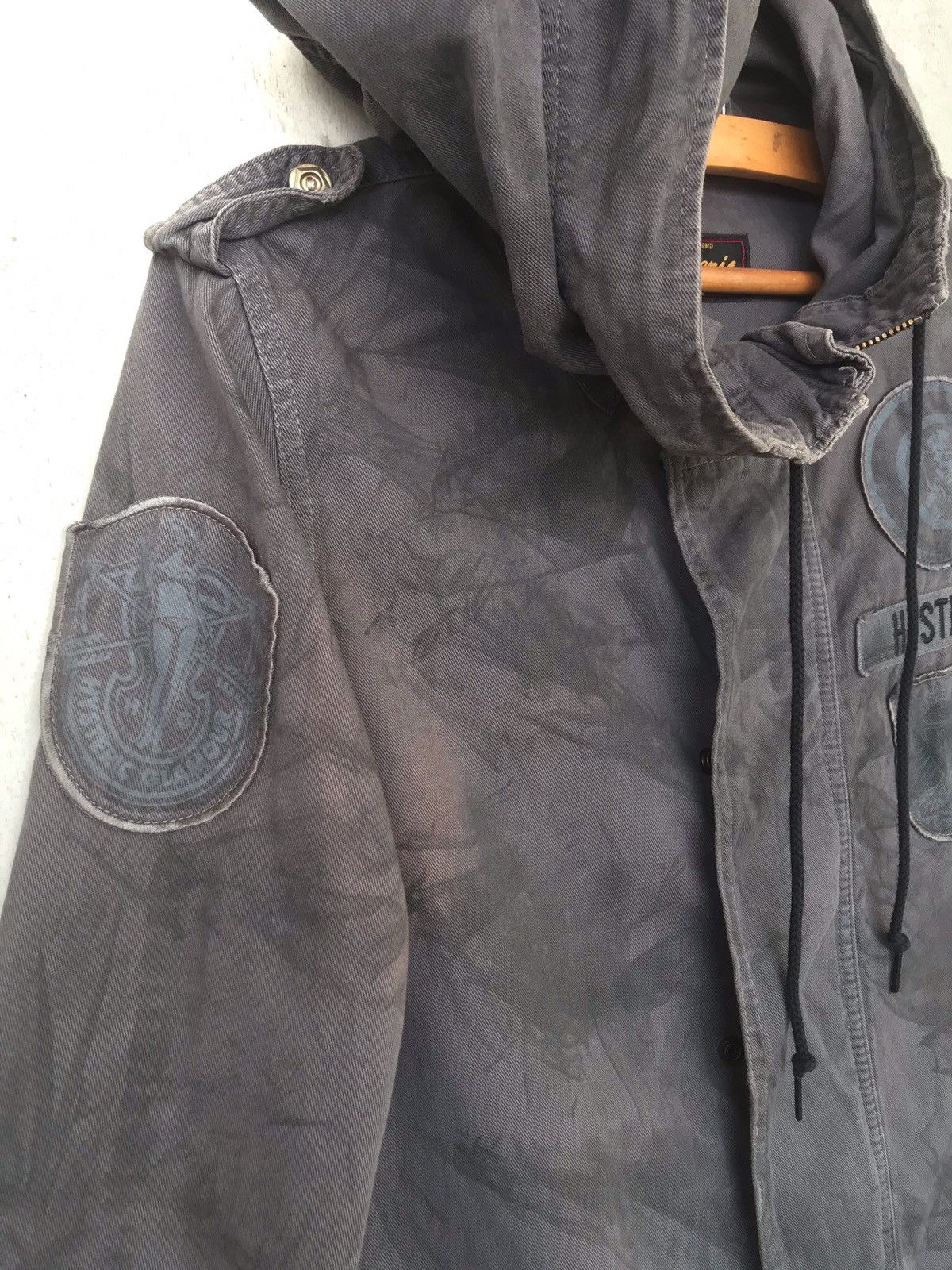 Hysteric Glamour HG For Rebel Parka Fishtail Hoodie Distress Army Desing Size US M / EU 48-50 / 2 - 7 Thumbnail