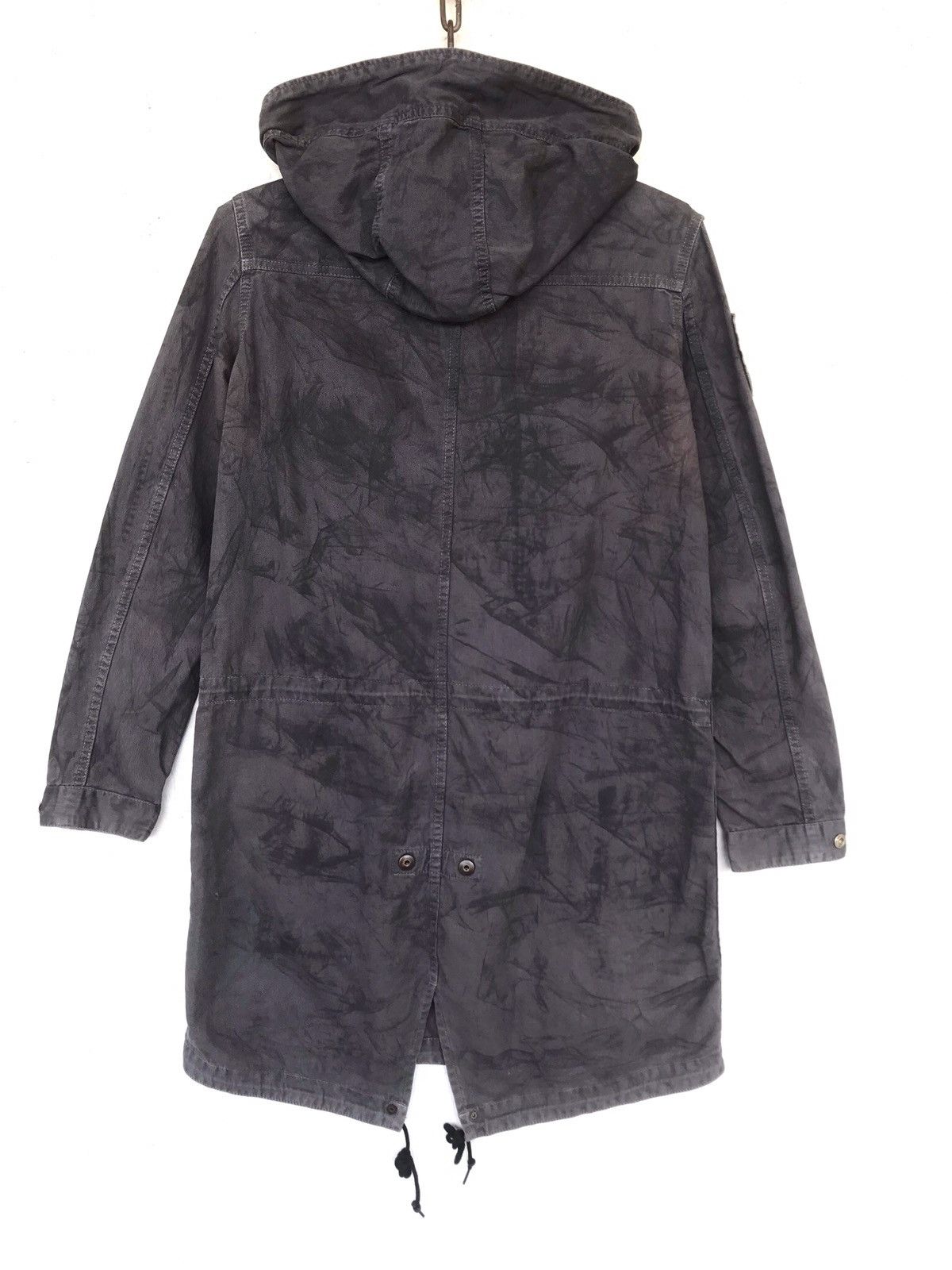 Hysteric Glamour HG For Rebel Parka Fishtail Hoodie Distress Army Desing Size US M / EU 48-50 / 2 - 9 Thumbnail