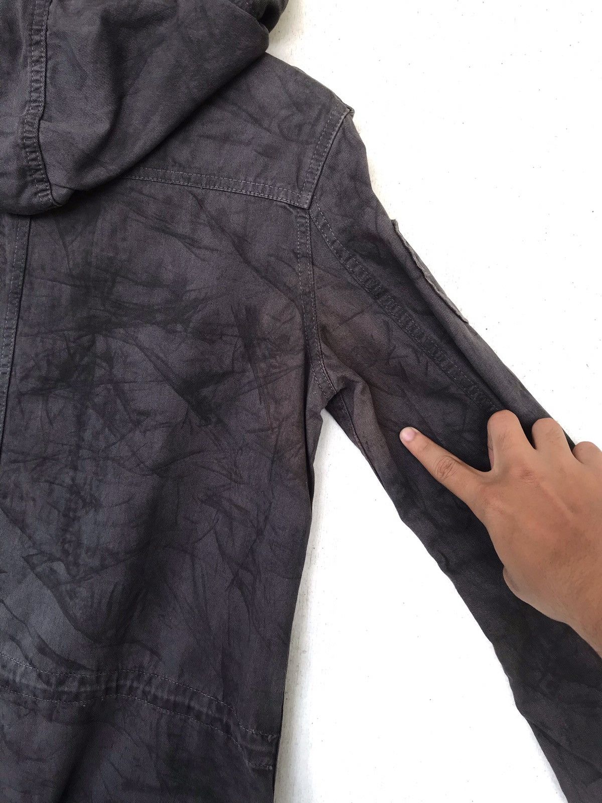Hysteric Glamour HG For Rebel Parka Fishtail Hoodie Distress Army Desing Size US M / EU 48-50 / 2 - 8 Thumbnail