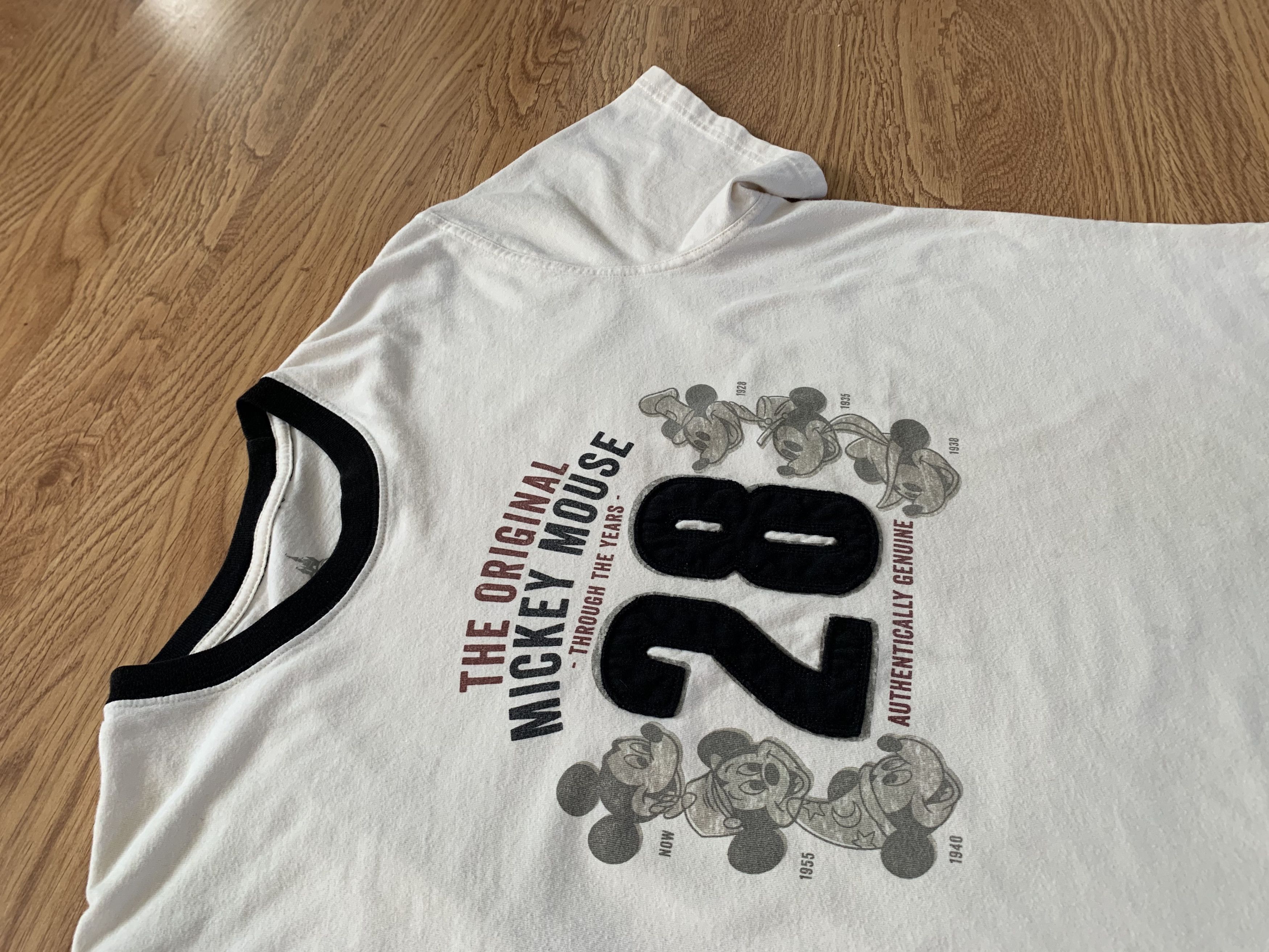 Disney × Mickey Mouse × Vintage Mickey Mouse Ringer Tee Vintage Disney Size US XL / EU 56 / 4 - 3 Thumbnail