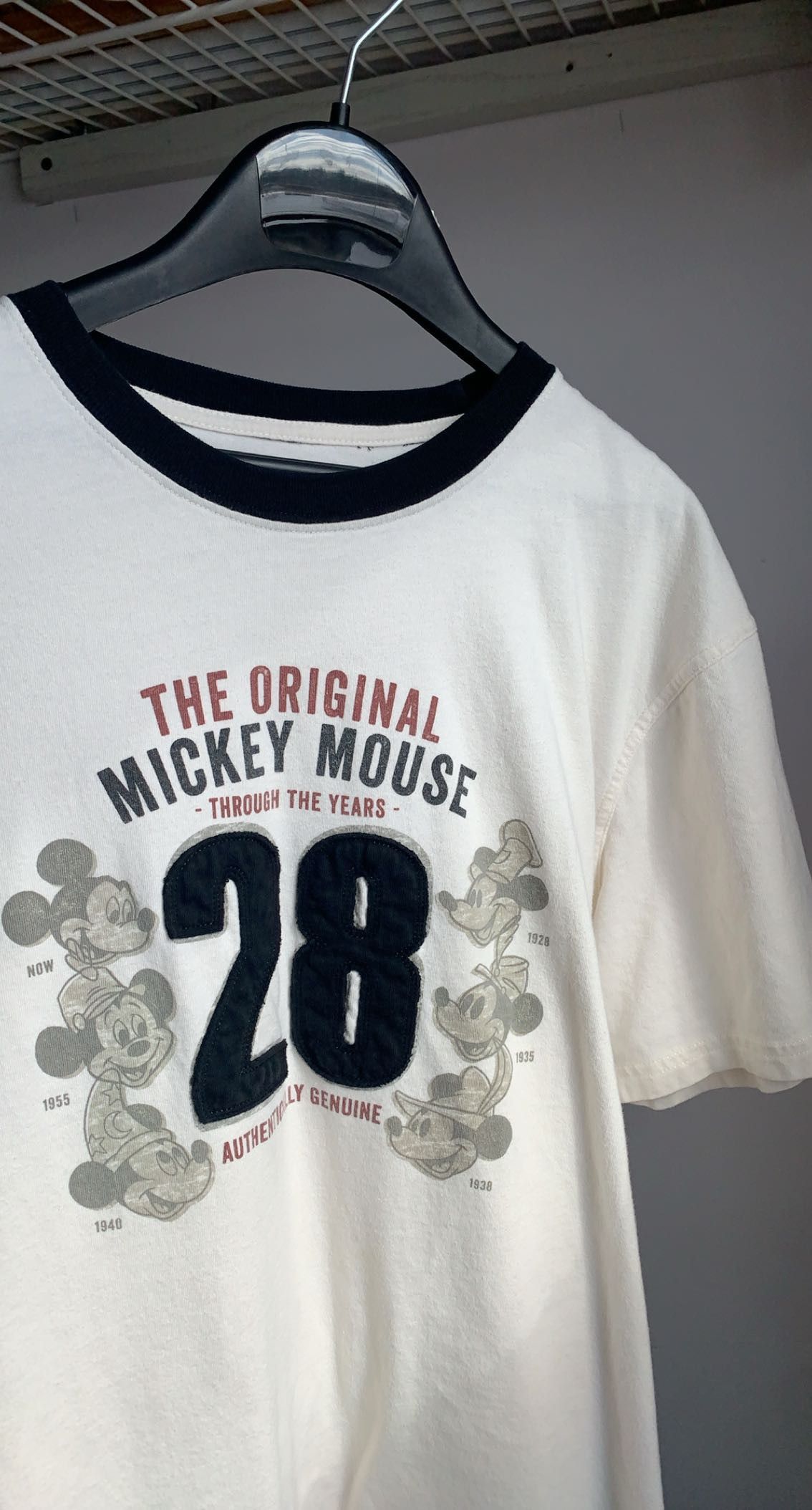 Disney × Mickey Mouse × Vintage Mickey Mouse Ringer Tee Vintage Disney Size US XL / EU 56 / 4 - 2 Thumbnail