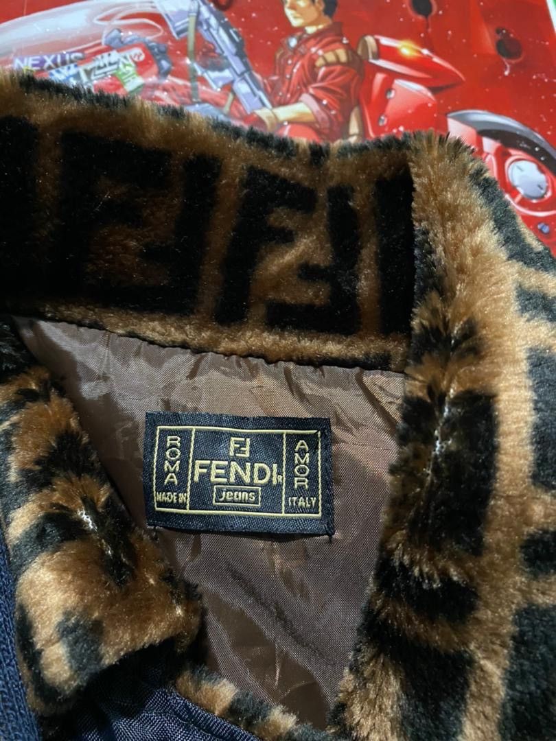 Fendi Authentic Fendi Monogram Bombers Jacket Size US L / EU 52-54 / 3 - 2 Thumbnail