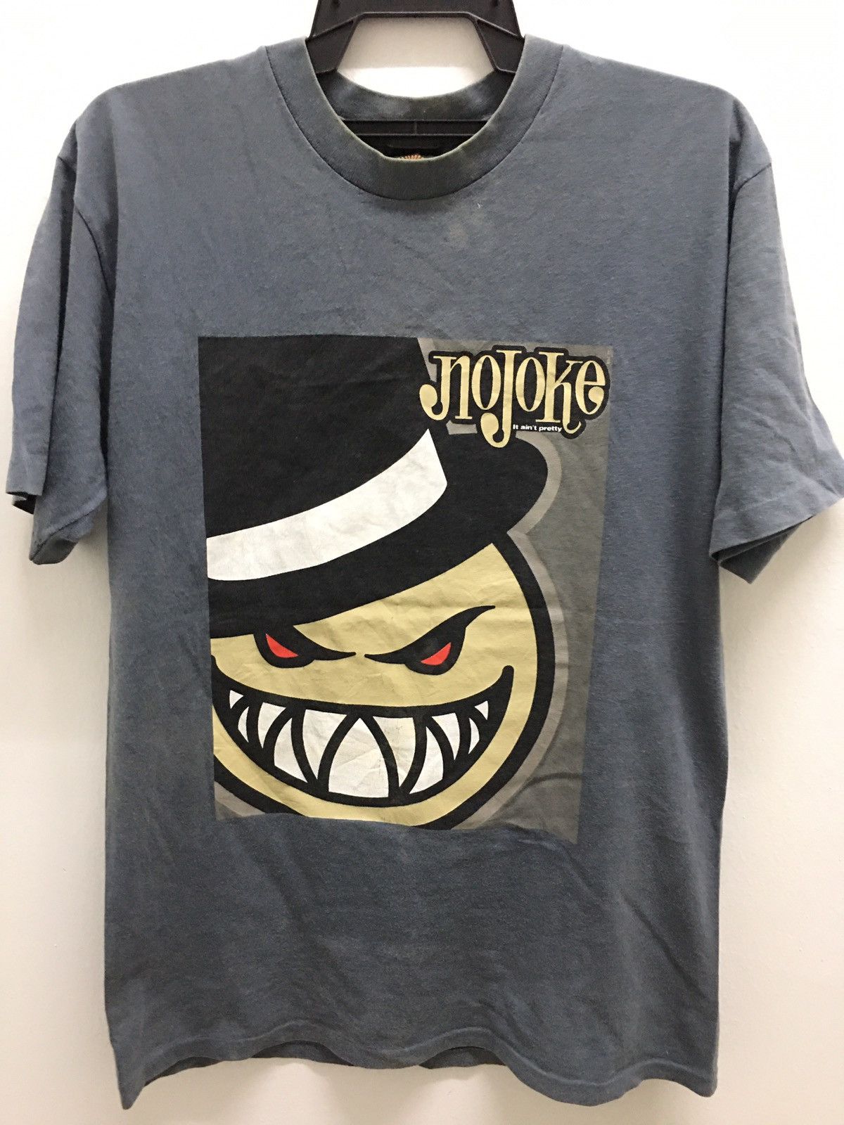 【STUSSY】Joker T-Shirt Black Stussy Joker | Grailed
