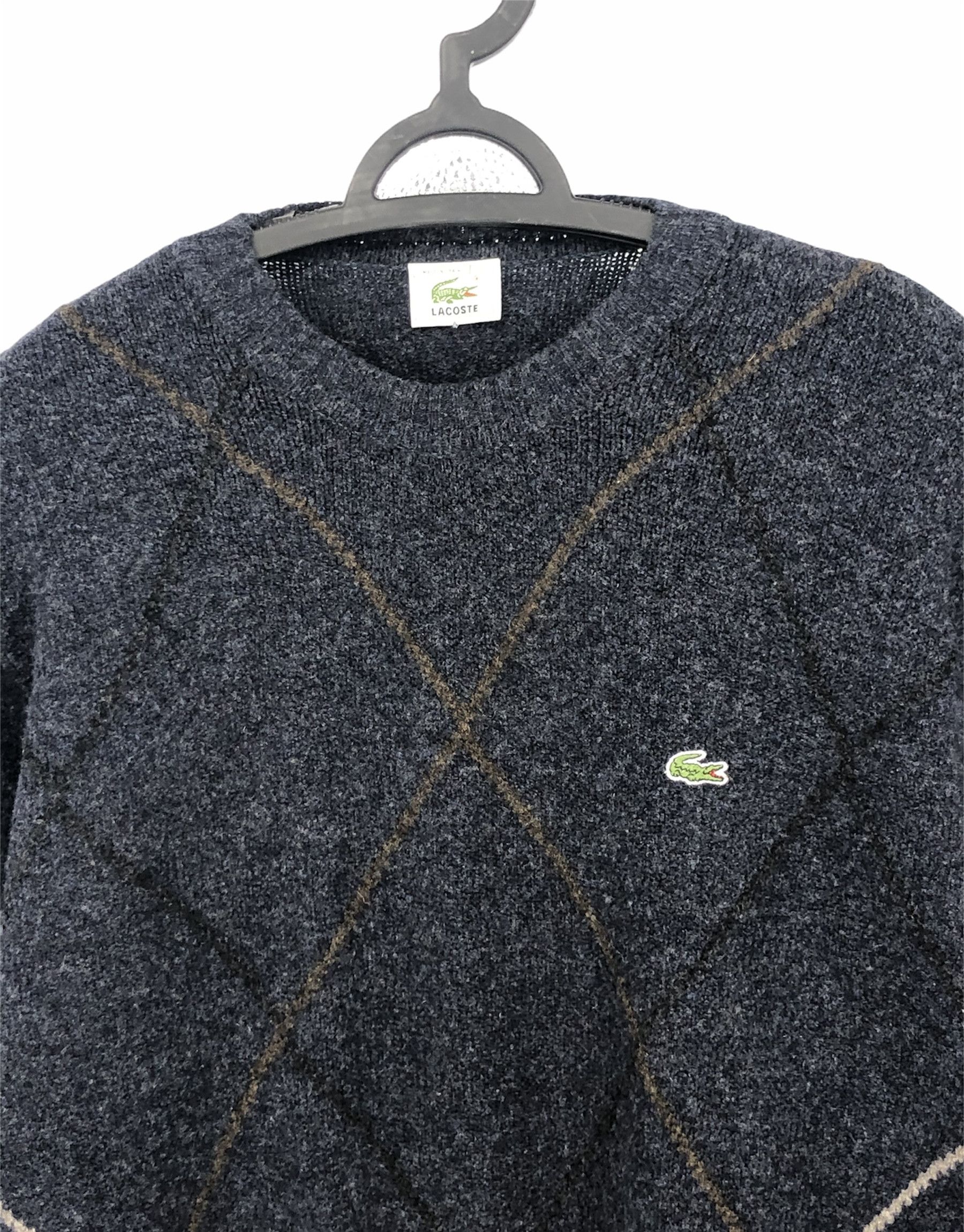 Lacoste Vintage Lacoste wool sweater jumper 🧶 knitwear Size US L / EU 52-54 / 3 - 6 Thumbnail