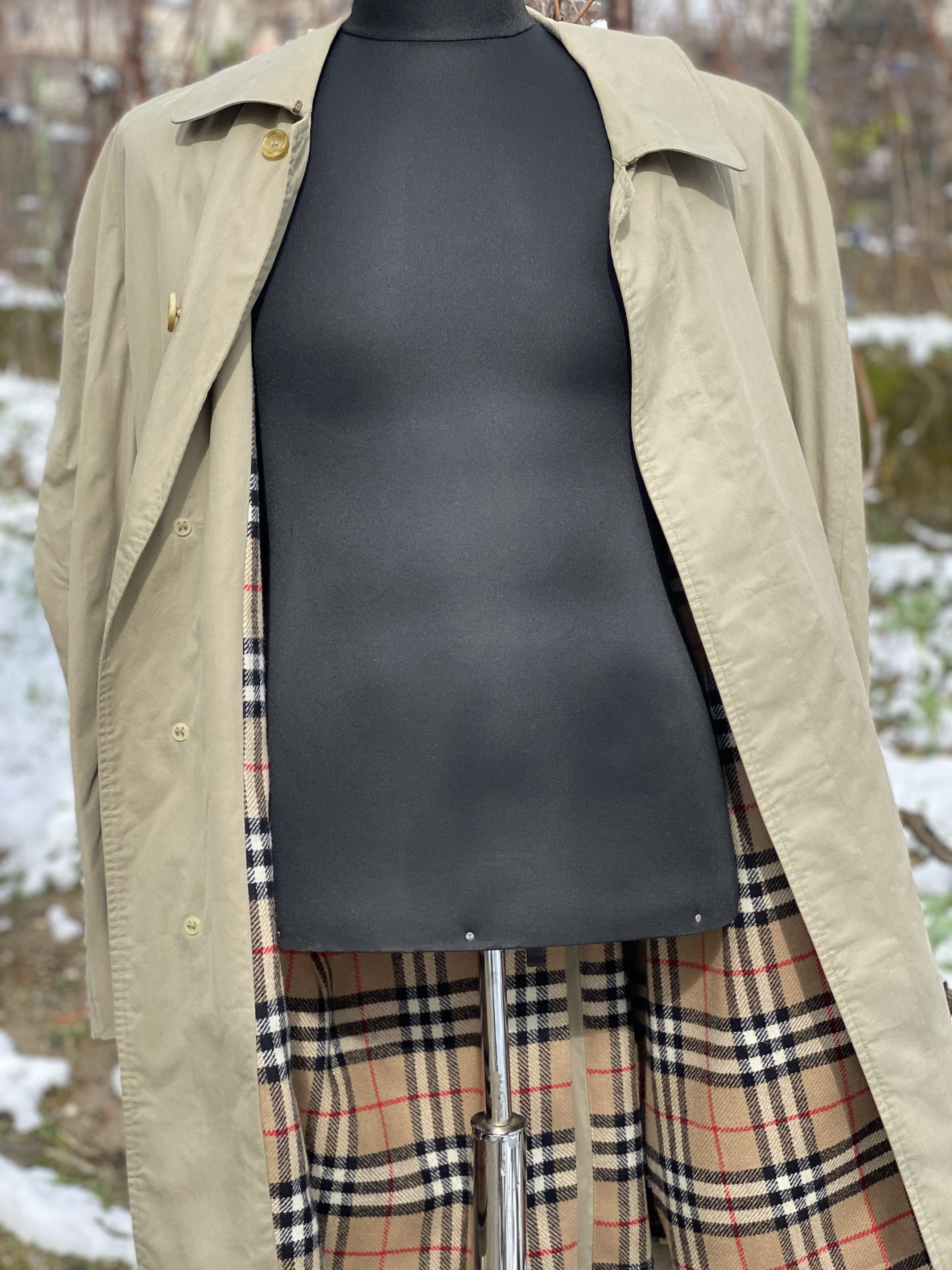 Burberry × Burberry Prorsum Burberry Prorsum Trench Coat Vintage Parka Long Jacket Size US M / EU 48-50 / 2 - 10 Thumbnail