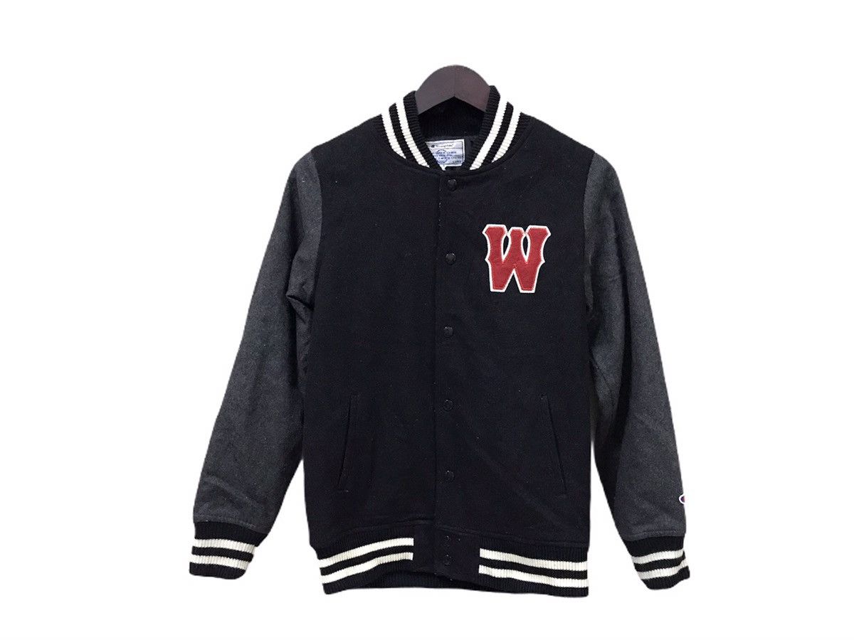 Champion wool hotsell varsity jacket