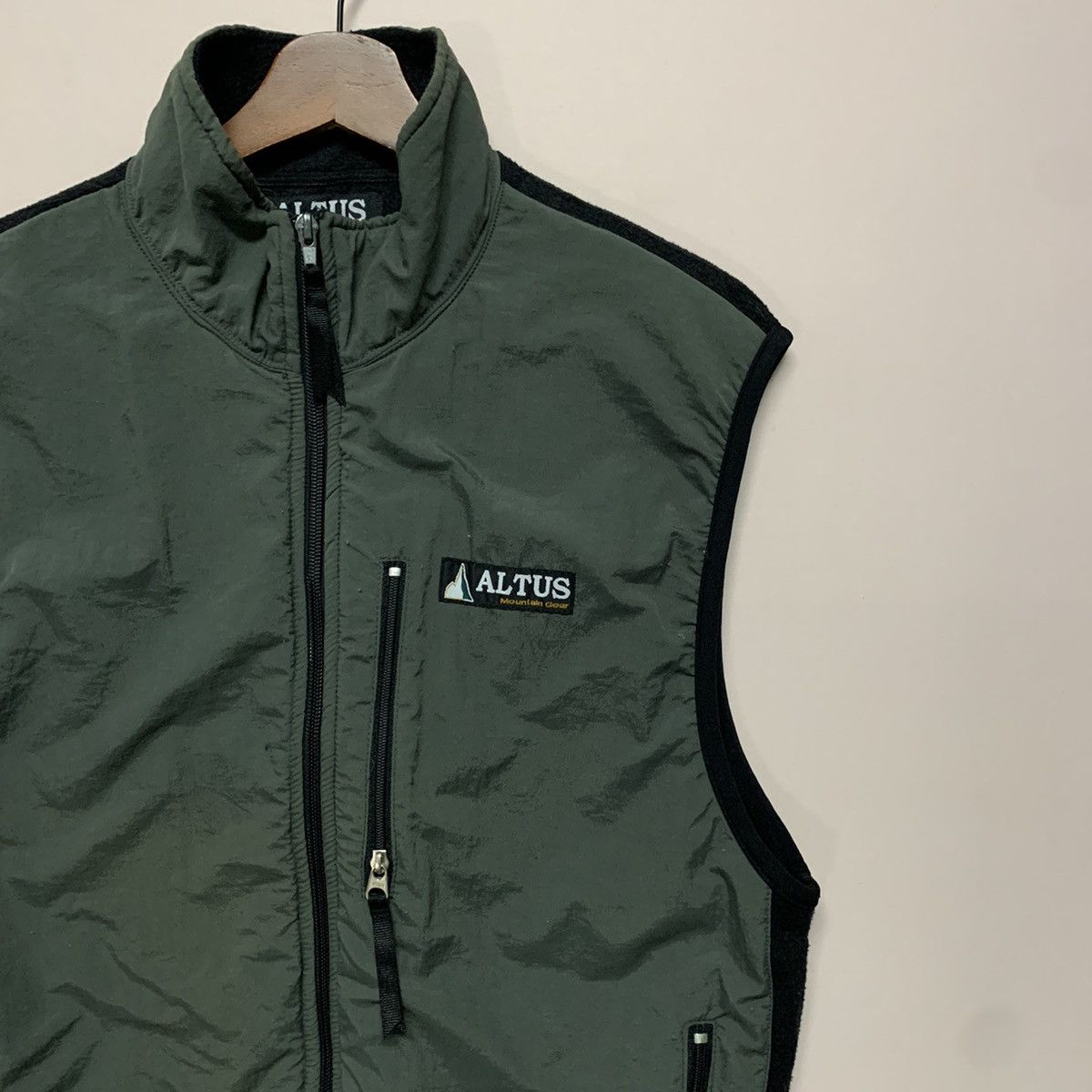 Polartec × Vintage Vintage Altus Mountain Gear Brand Zipper Vest Jacket Medium Size US M / EU 48-50 / 2 - 3 Thumbnail