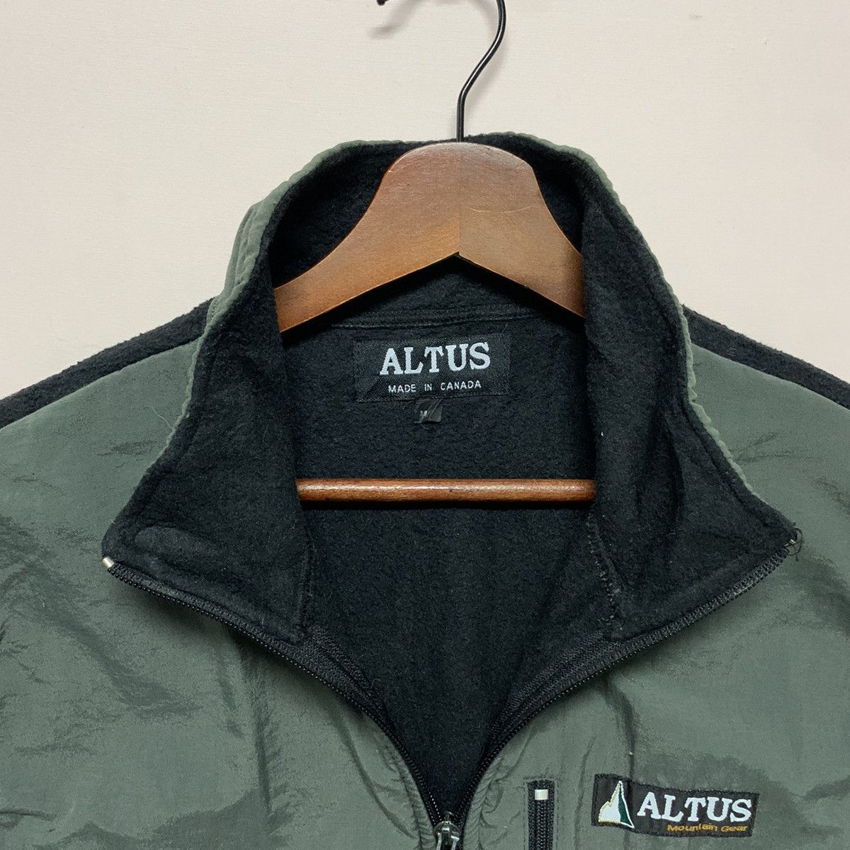 Polartec × Vintage Vintage Altus Mountain Gear Brand Zipper Vest Jacket Medium Size US M / EU 48-50 / 2 - 6 Thumbnail