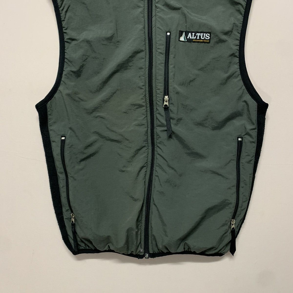 Polartec × Vintage Vintage Altus Mountain Gear Brand Zipper Vest Jacket Medium Size US M / EU 48-50 / 2 - 5 Thumbnail