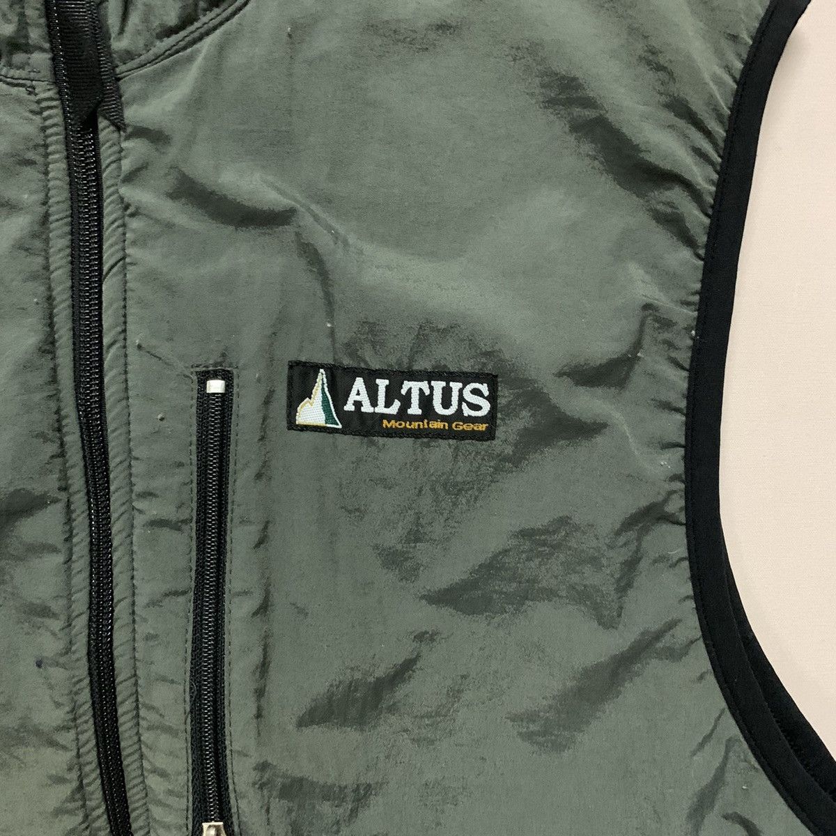 Polartec × Vintage Vintage Altus Mountain Gear Brand Zipper Vest Jacket Medium Size US M / EU 48-50 / 2 - 4 Thumbnail